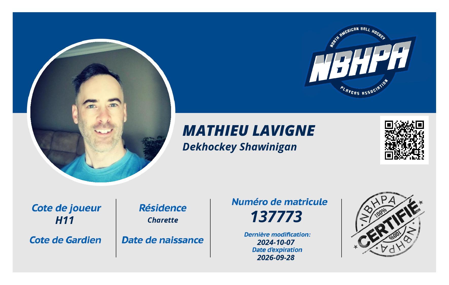 Mathieu Lavigne