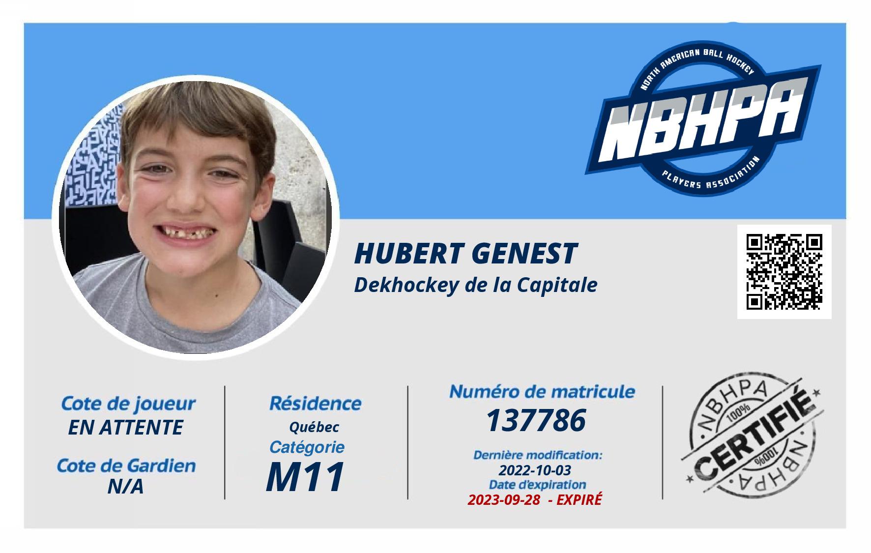 Hubert Genest