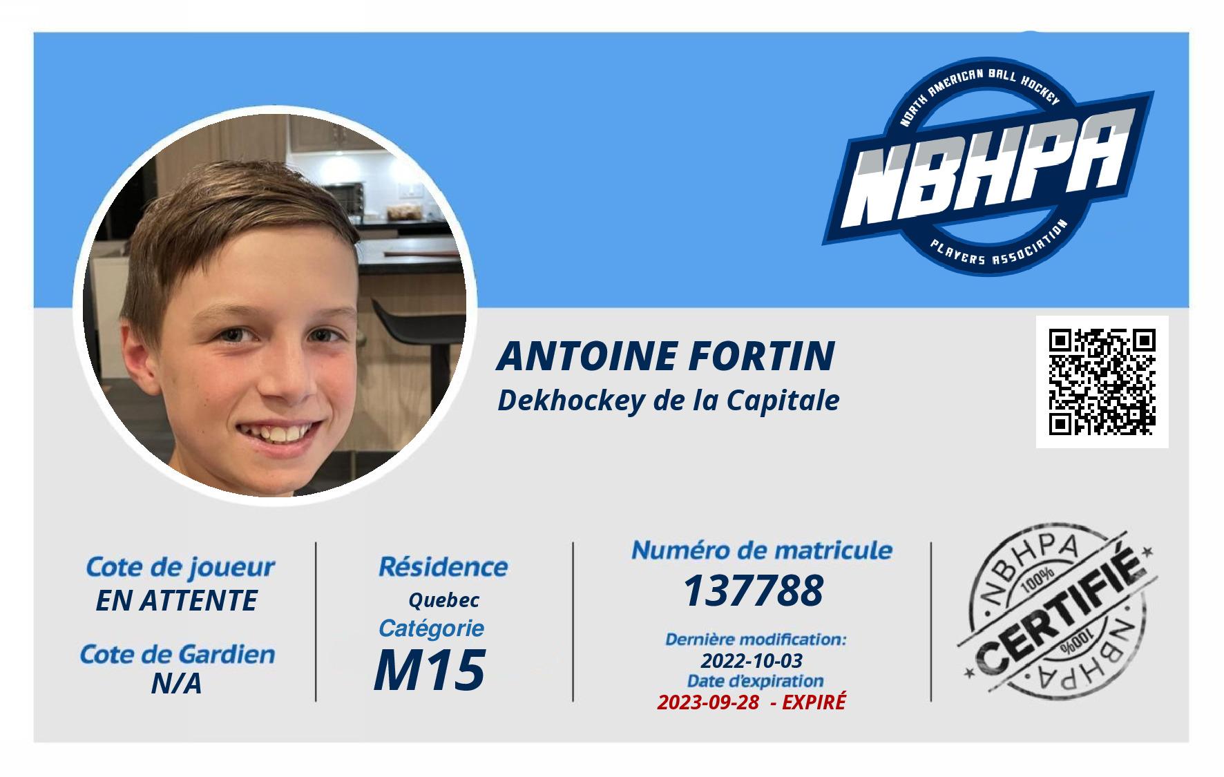 Antoine Fortin