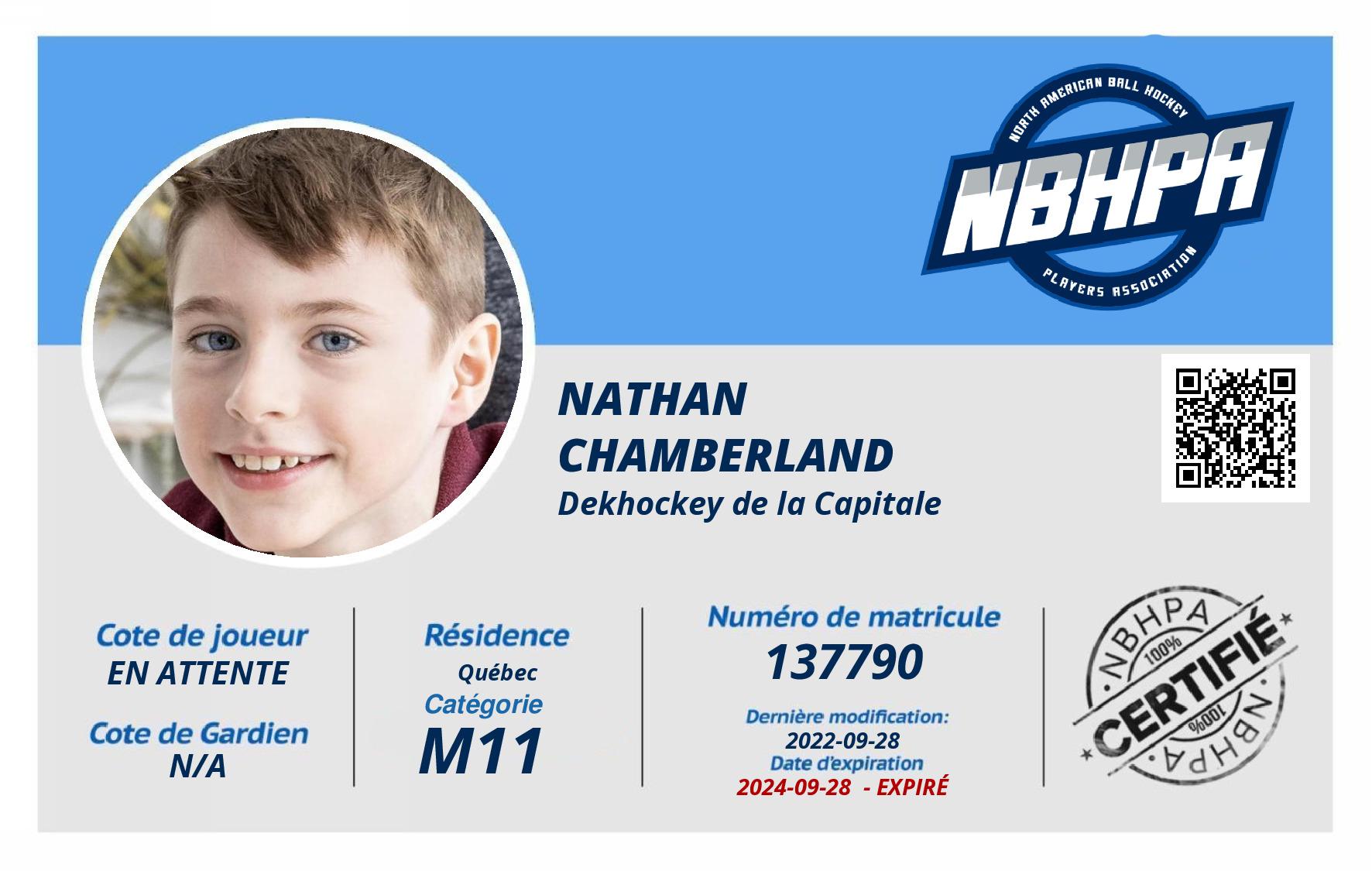 Nathan Chamberland