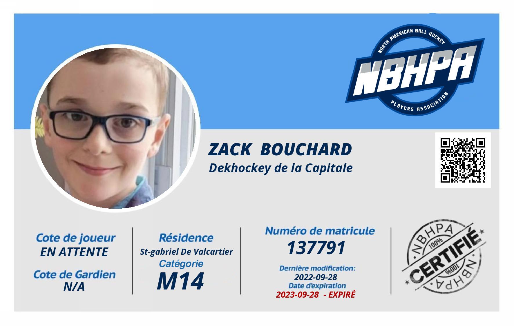 Zack  Bouchard 
