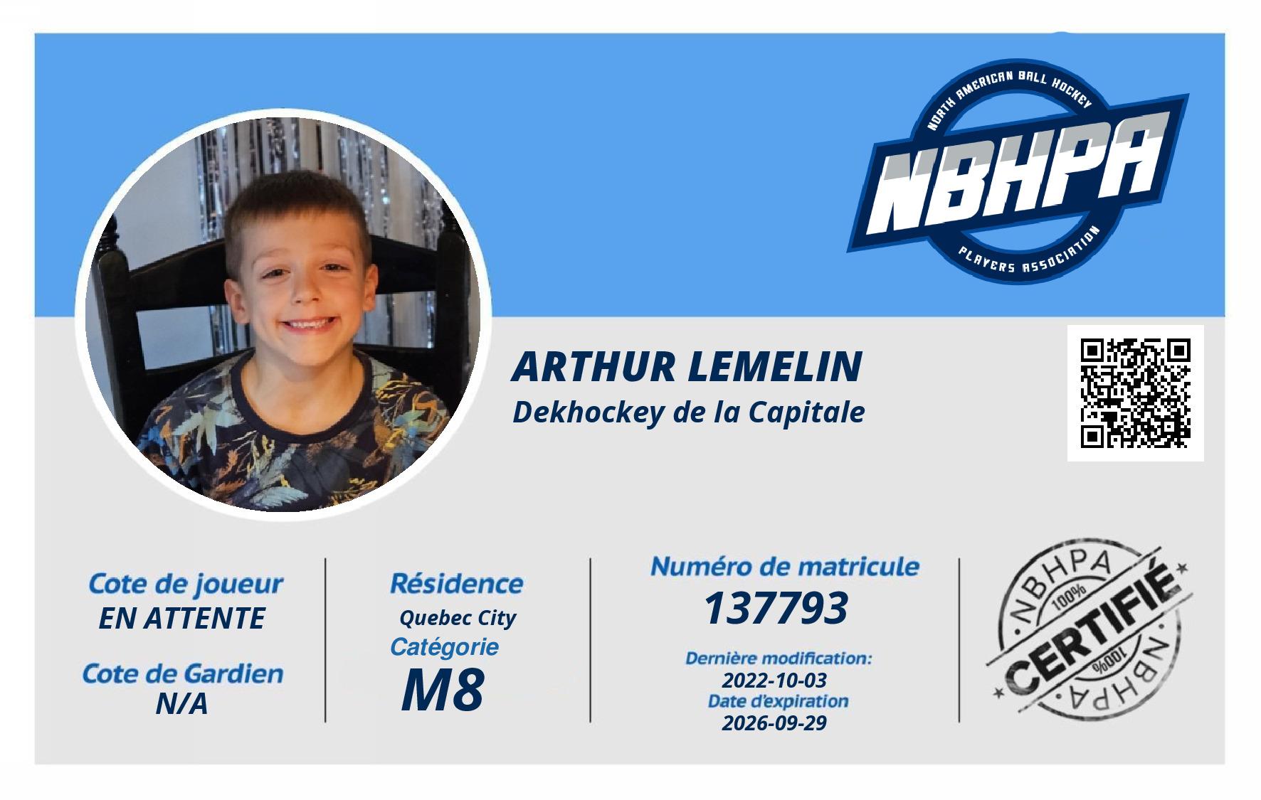 Arthur Lemelin