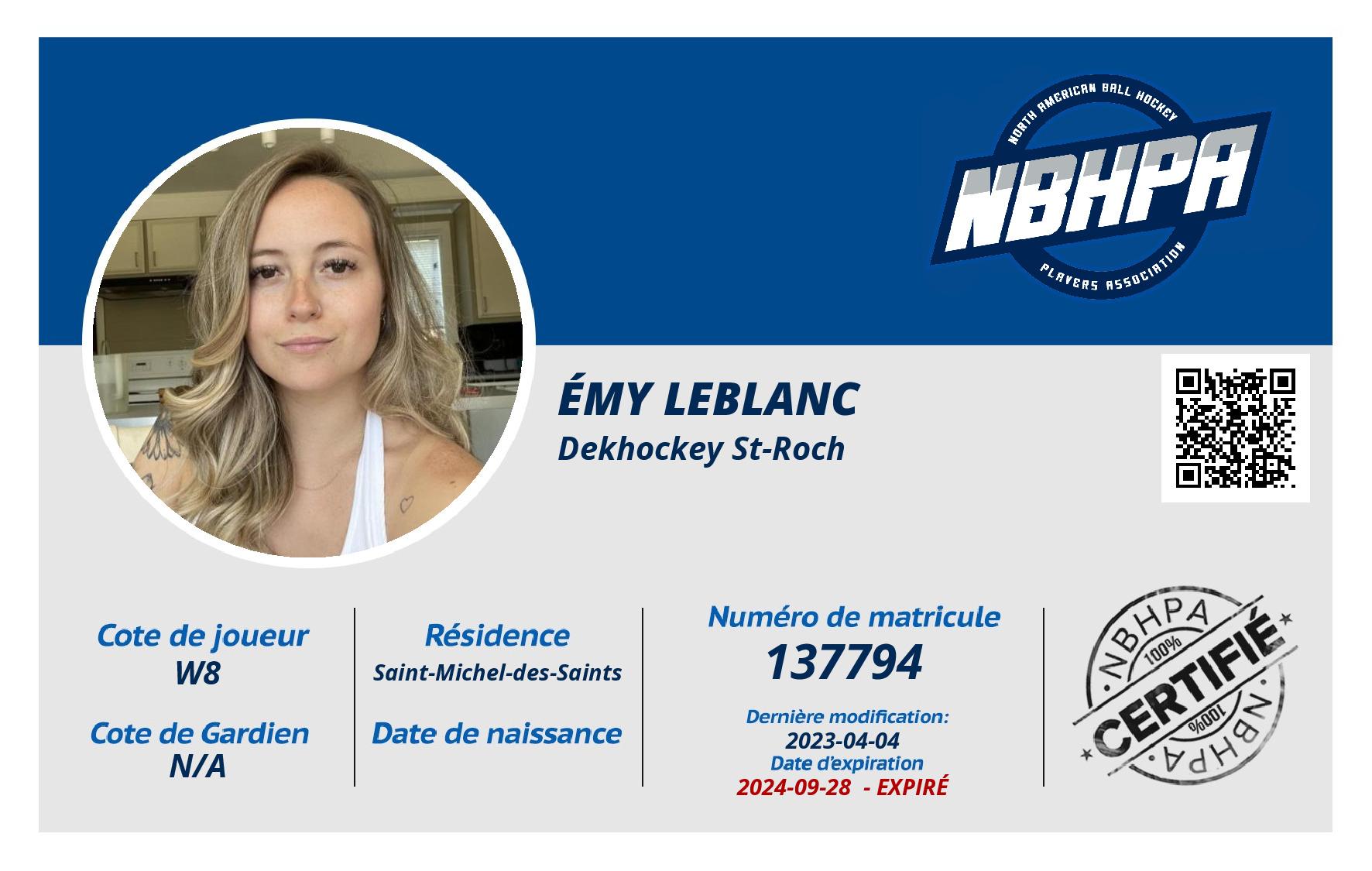 Émy Leblanc
