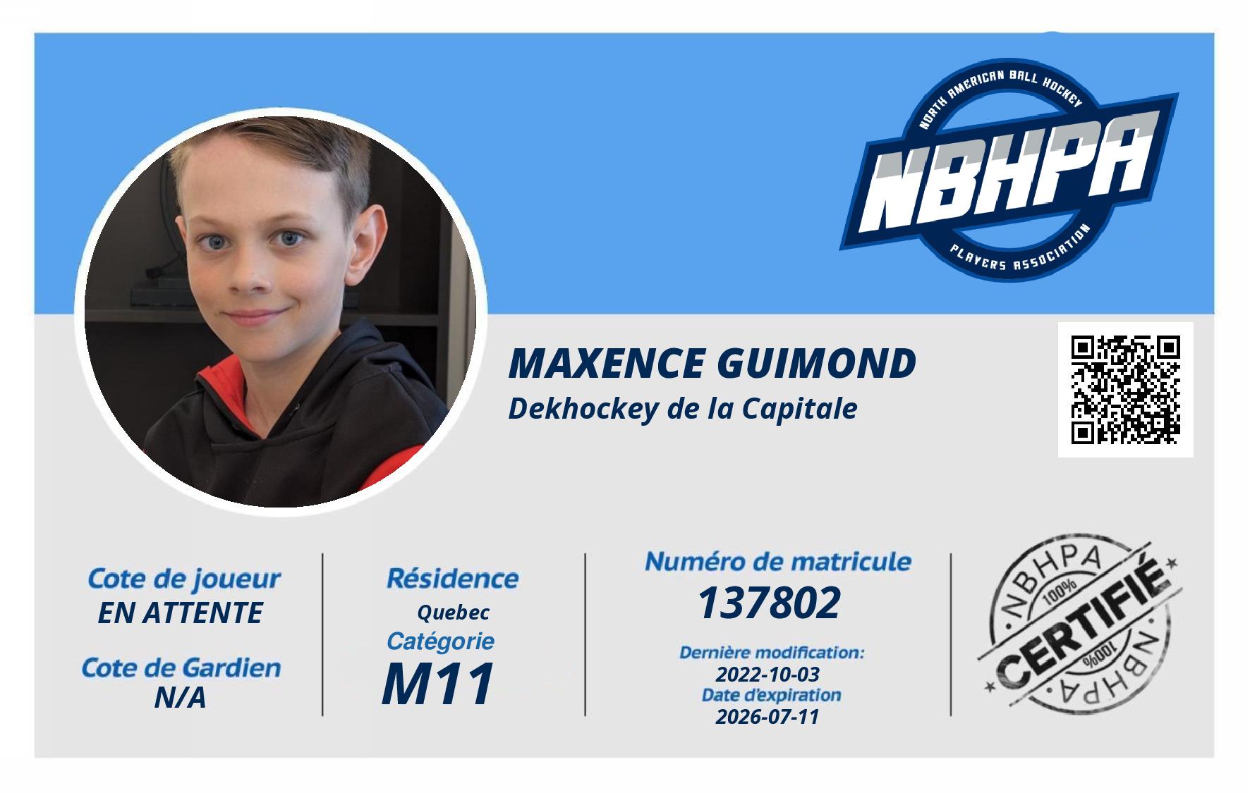 Maxence Guimond