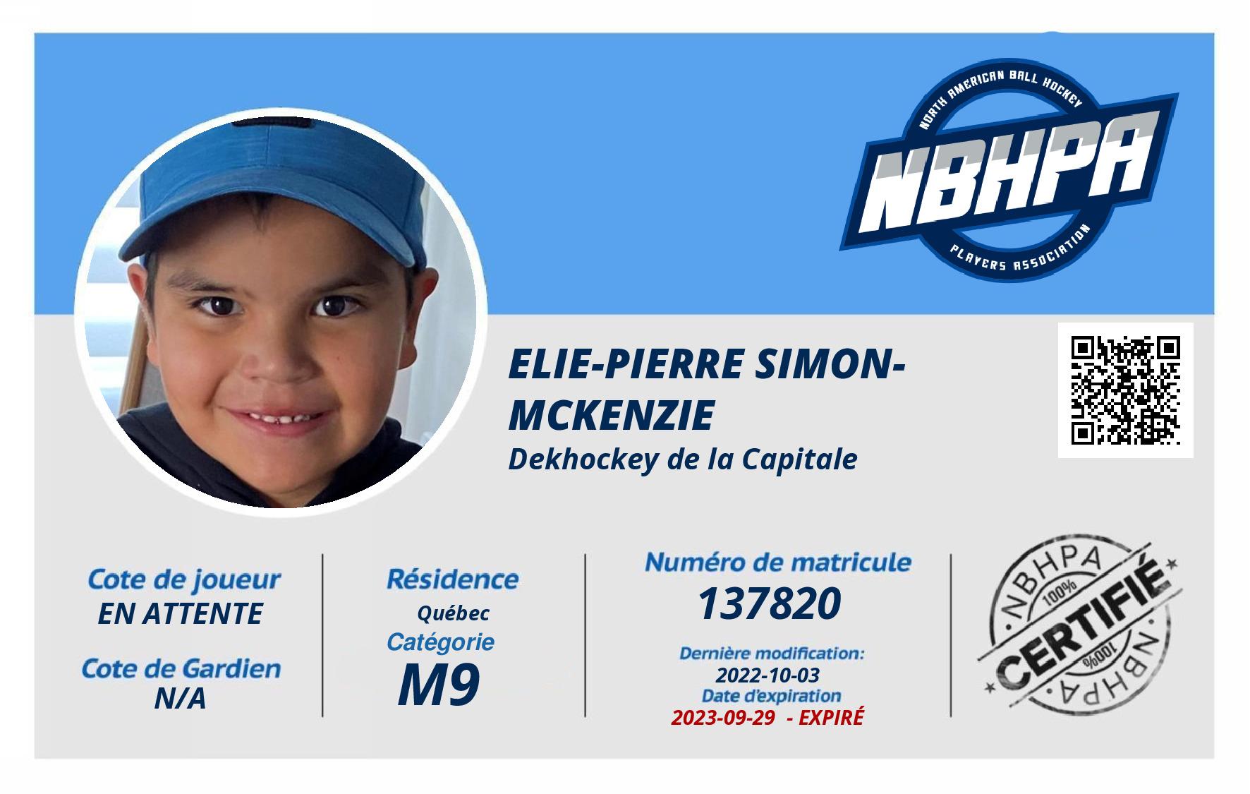 Elie-Pierre Simon-Mckenzie
