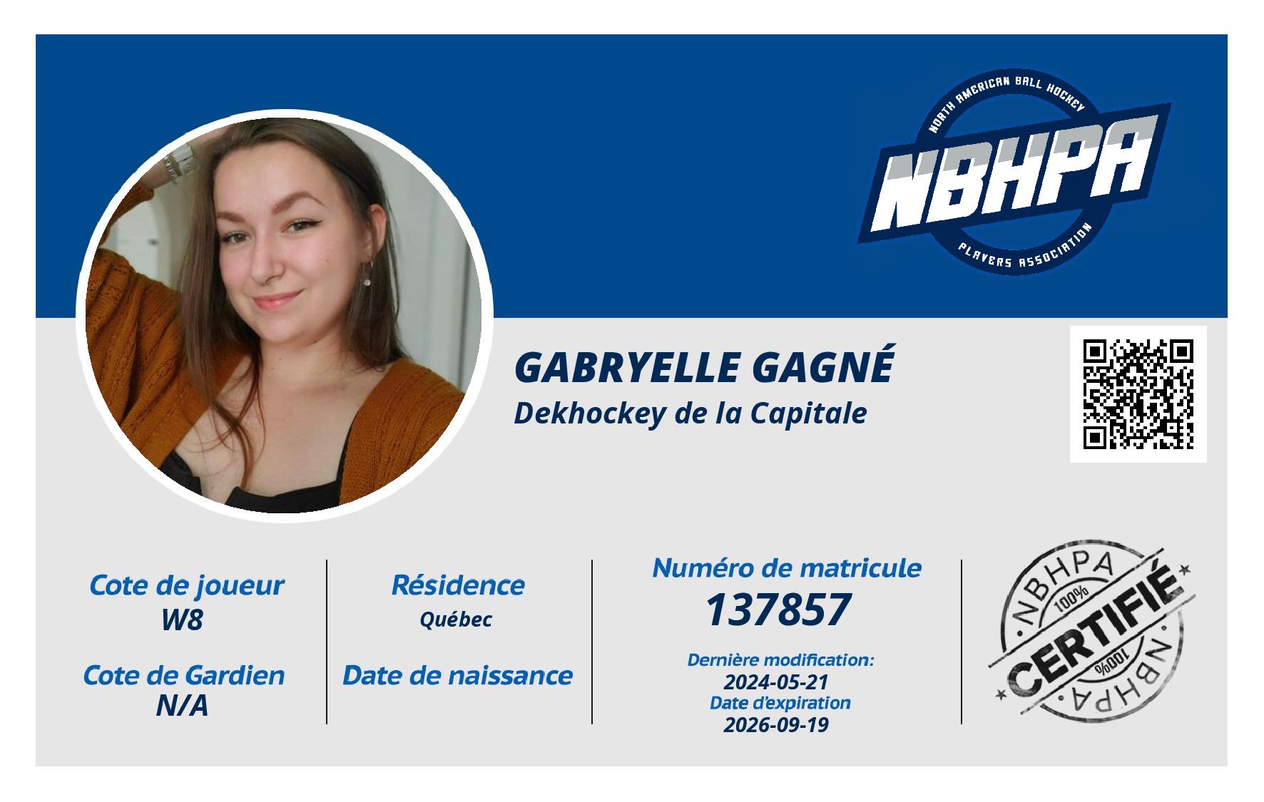 Gabryelle Gagné