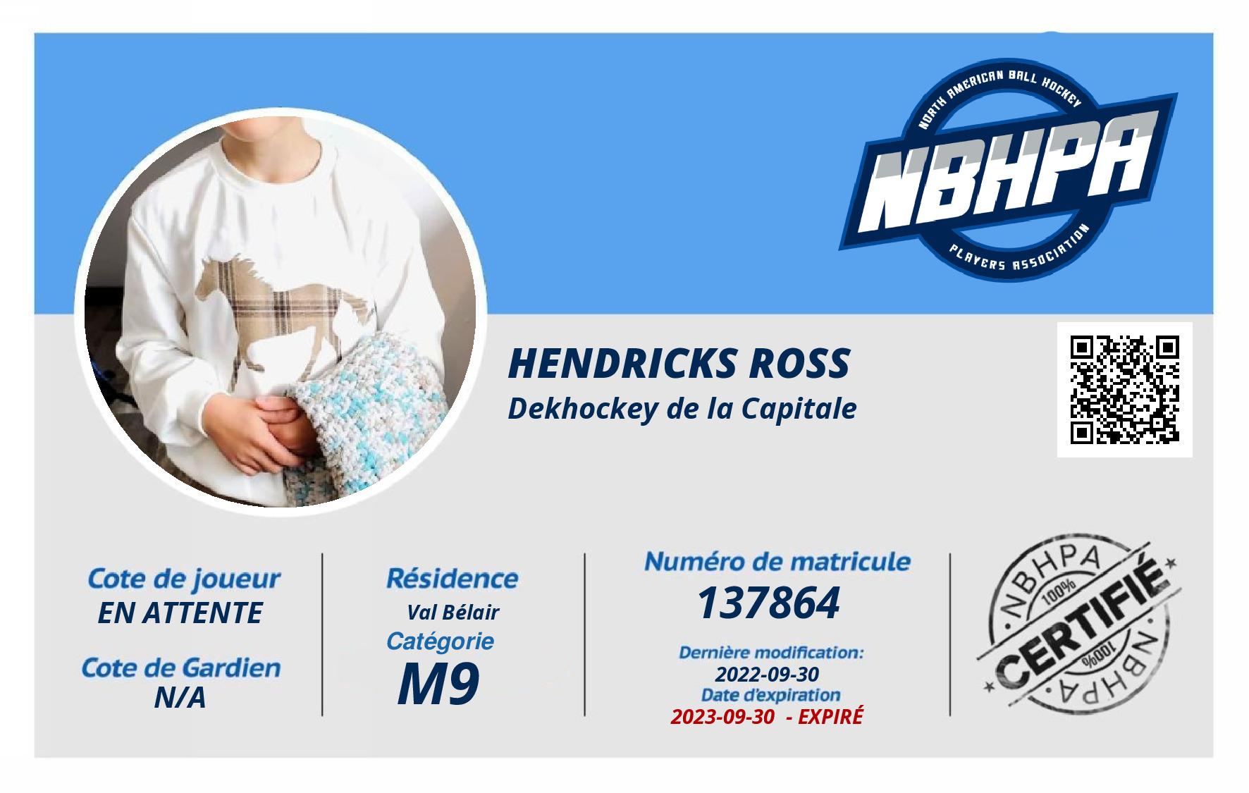 Hendricks Ross