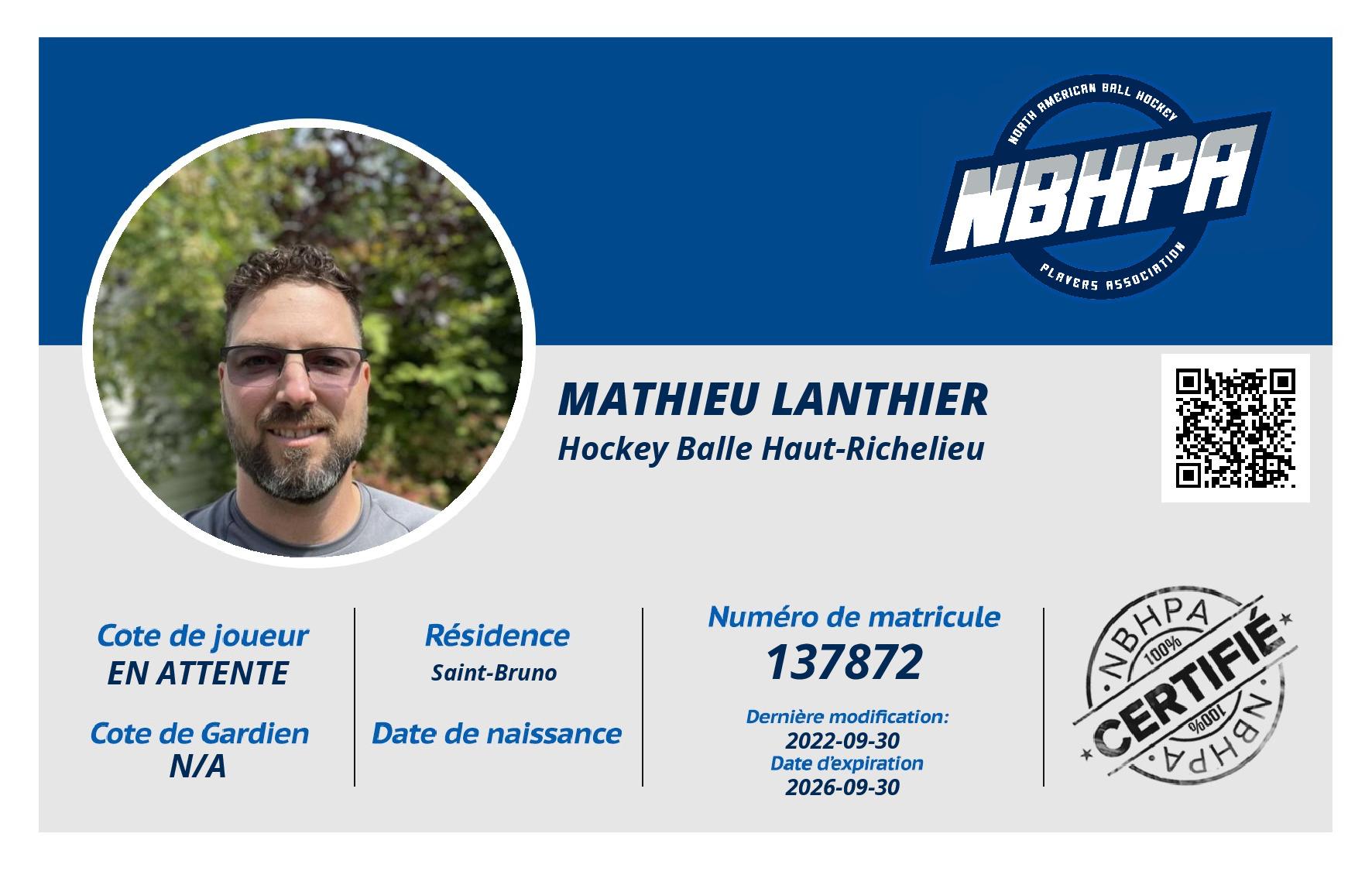 Mathieu Lanthier