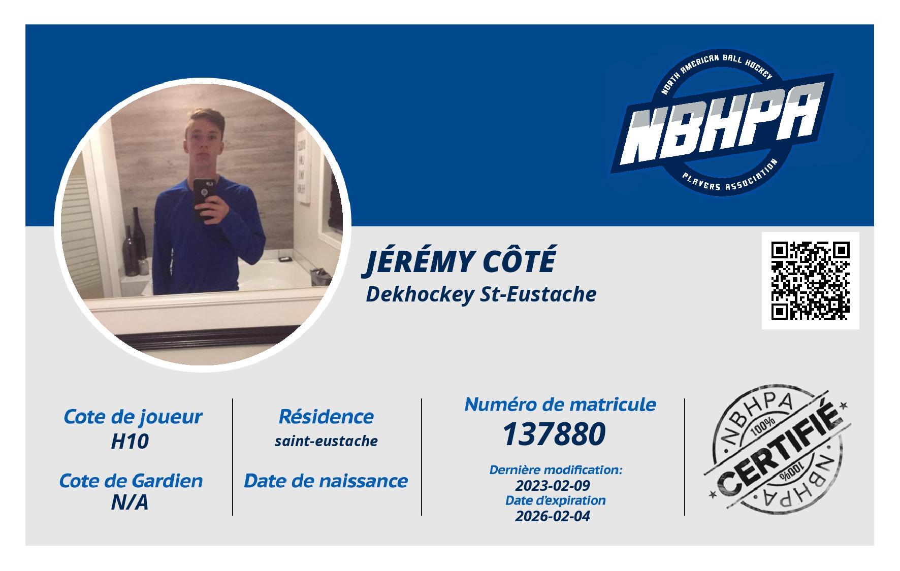 Jérémy Côté