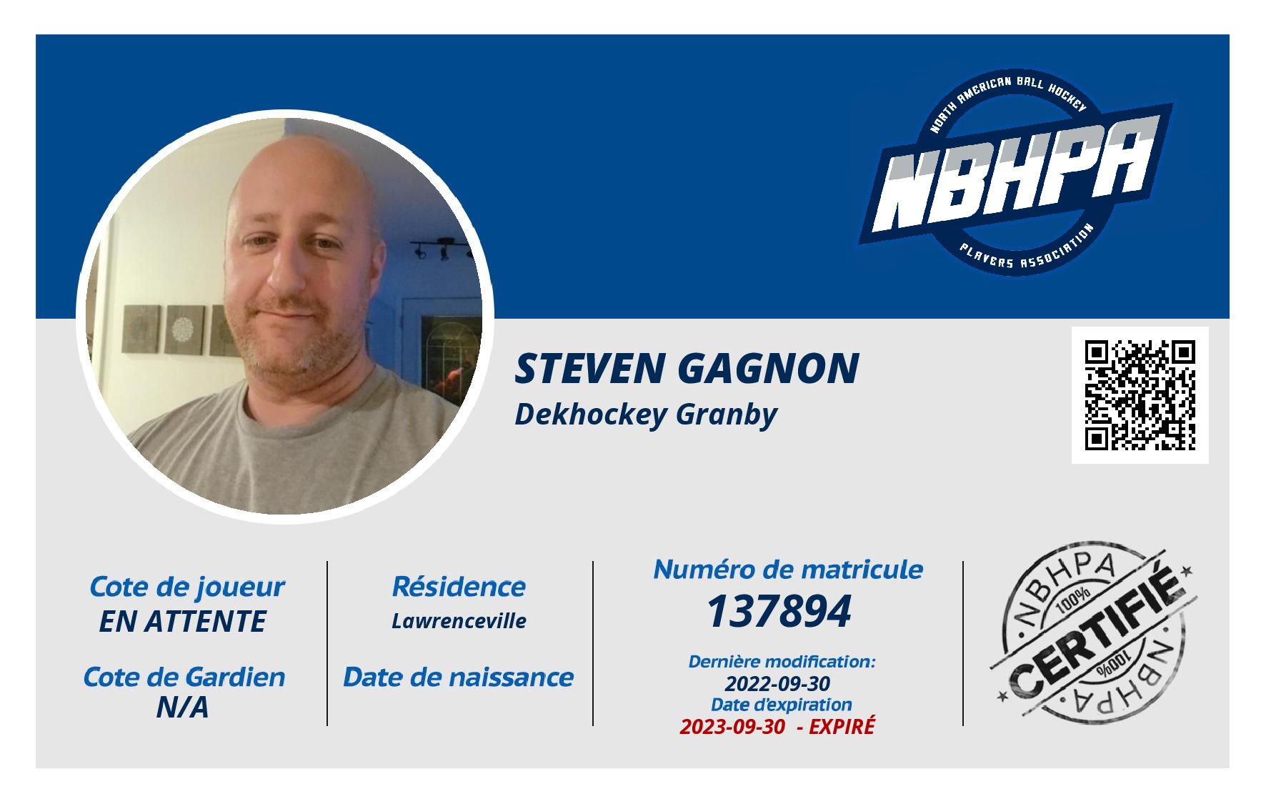 Steven Gagnon