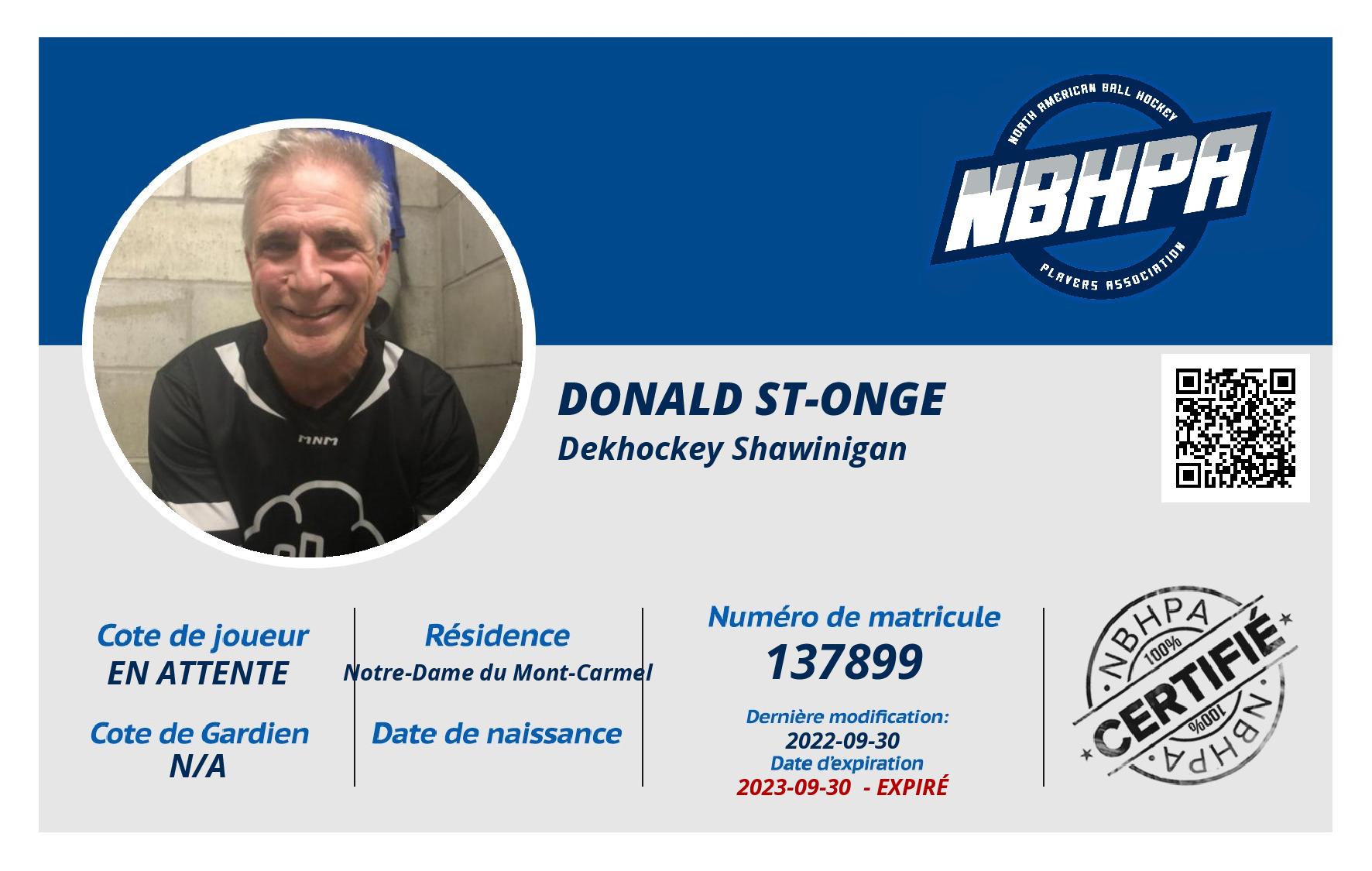 Donald St-Onge