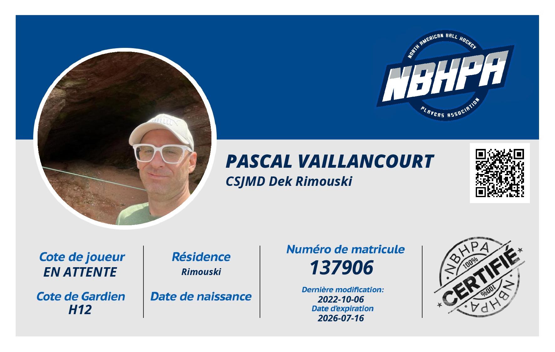 Pascal Vaillancourt
