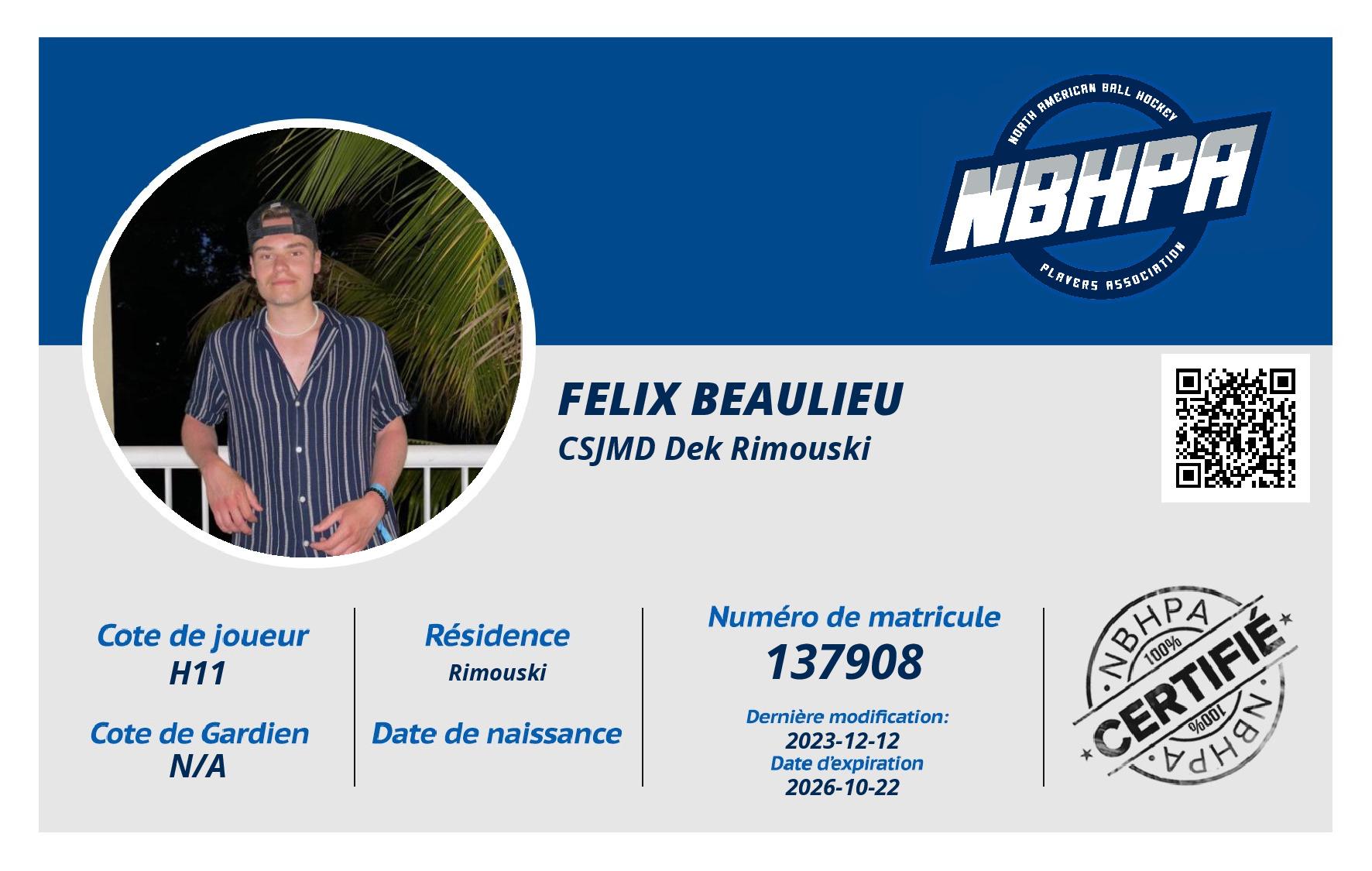 Felix Beaulieu