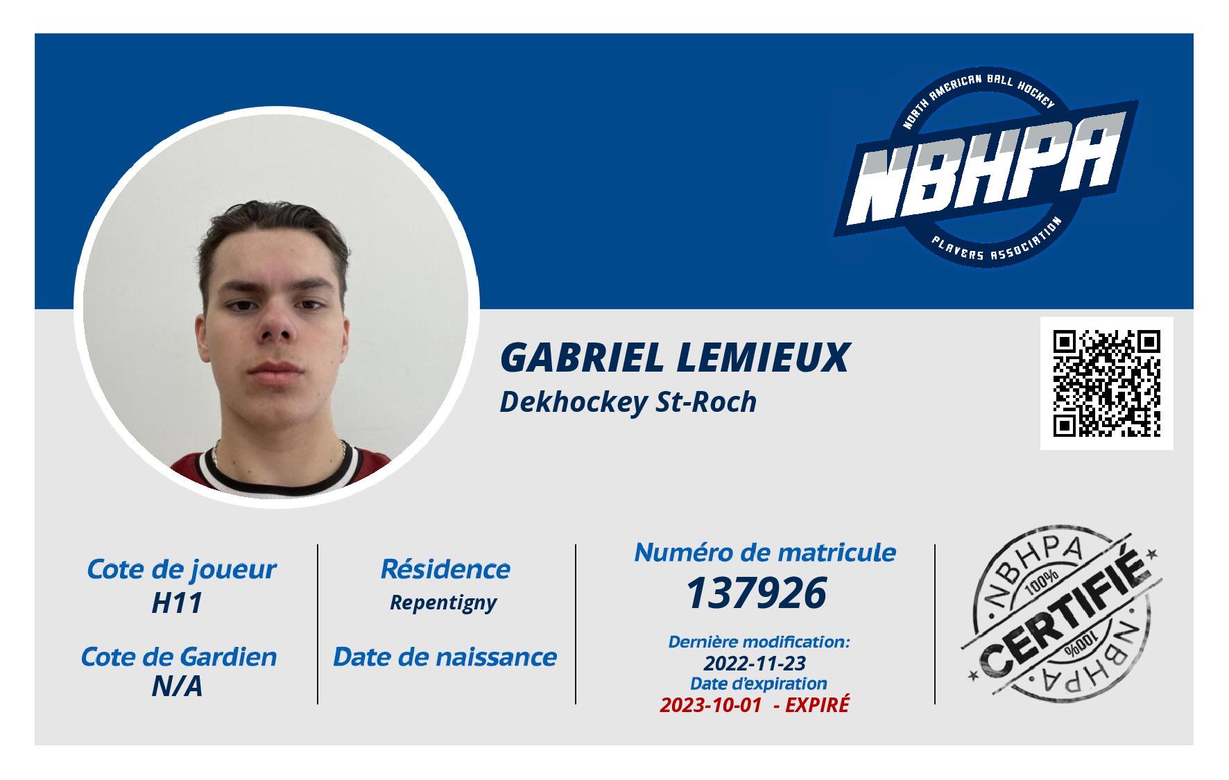 Gabriel Lemieux