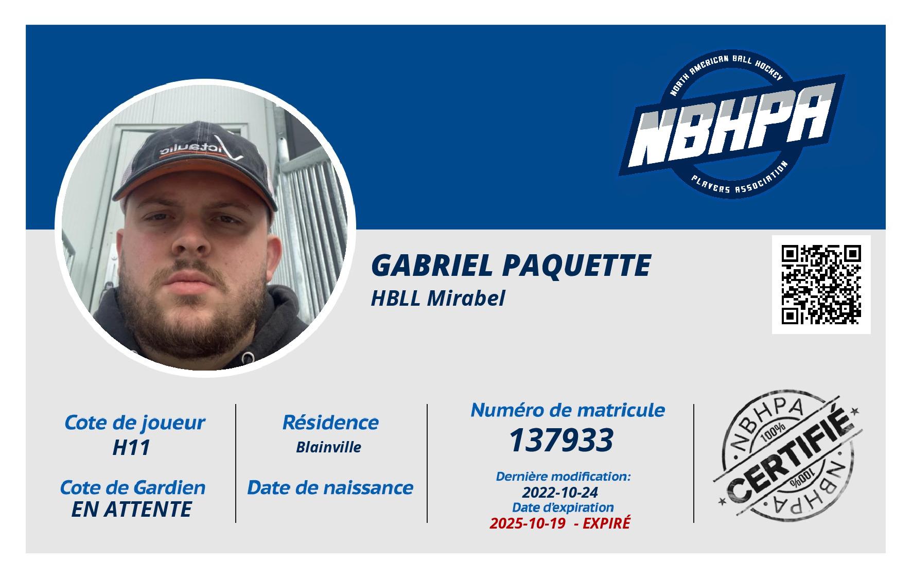Gabriel Paquette