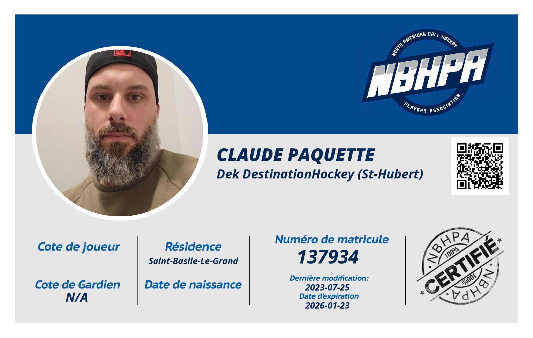 Claude Paquette