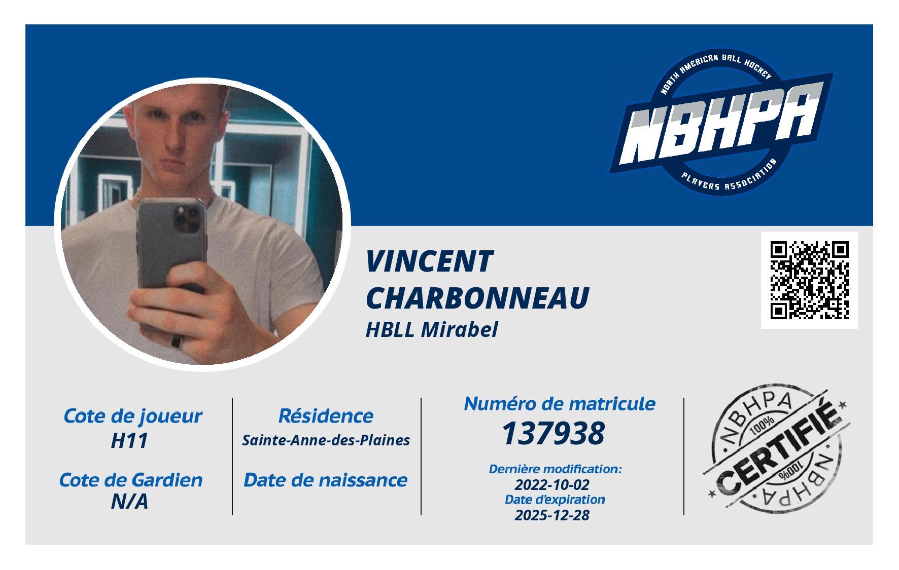Vincent Charbonneau