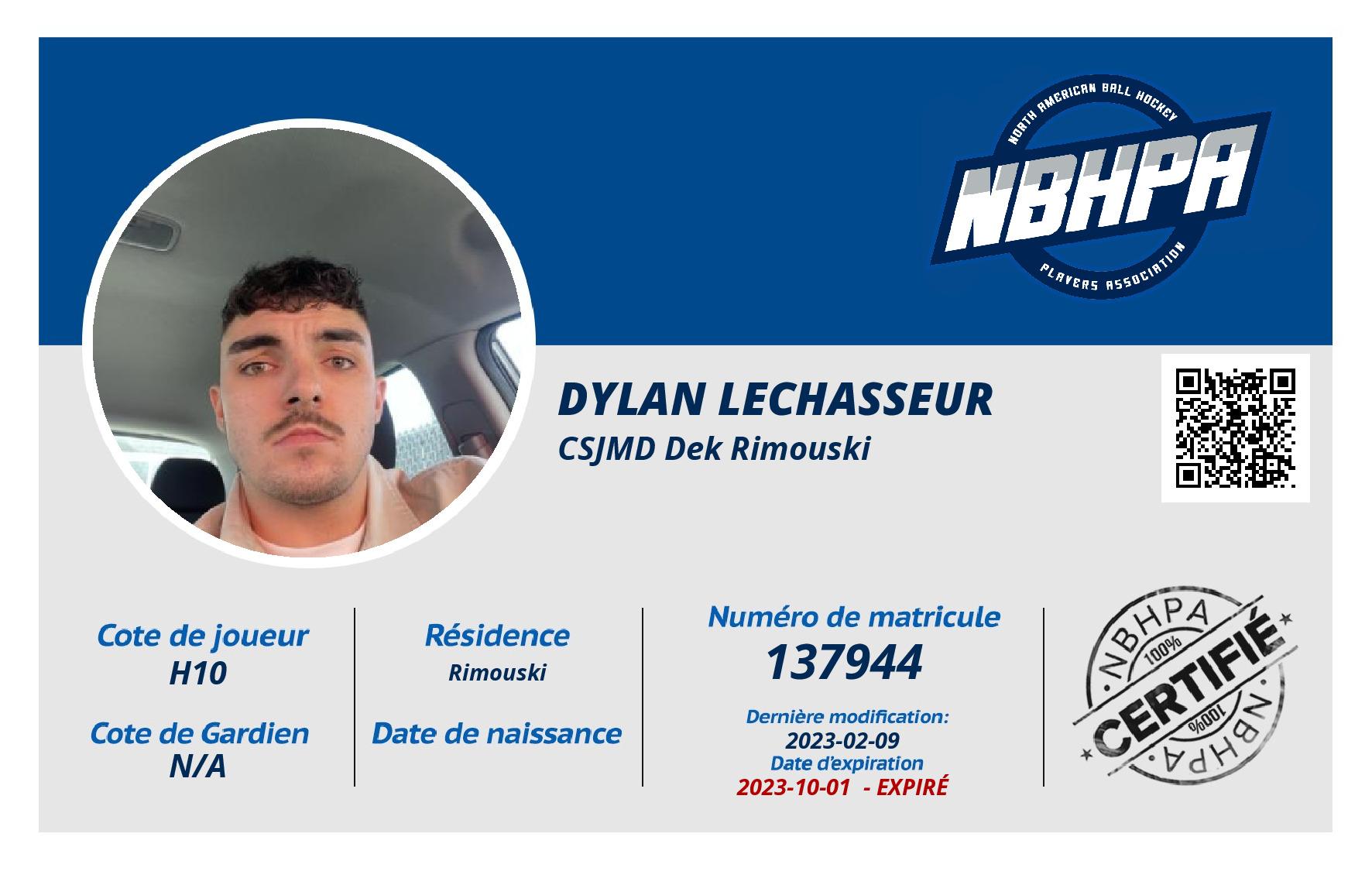 Dylan Lechasseur 
