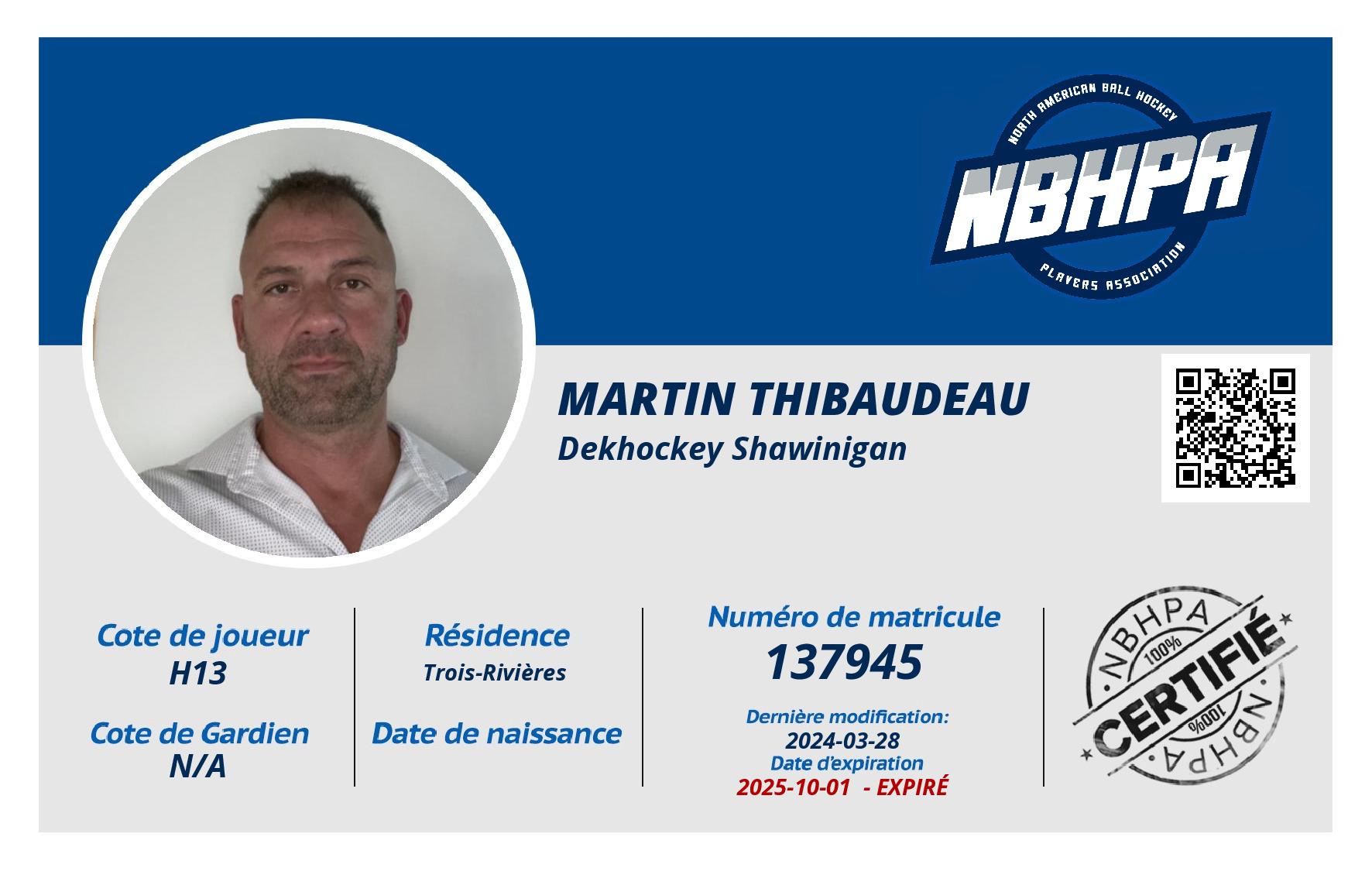 Martin Thibaudeau