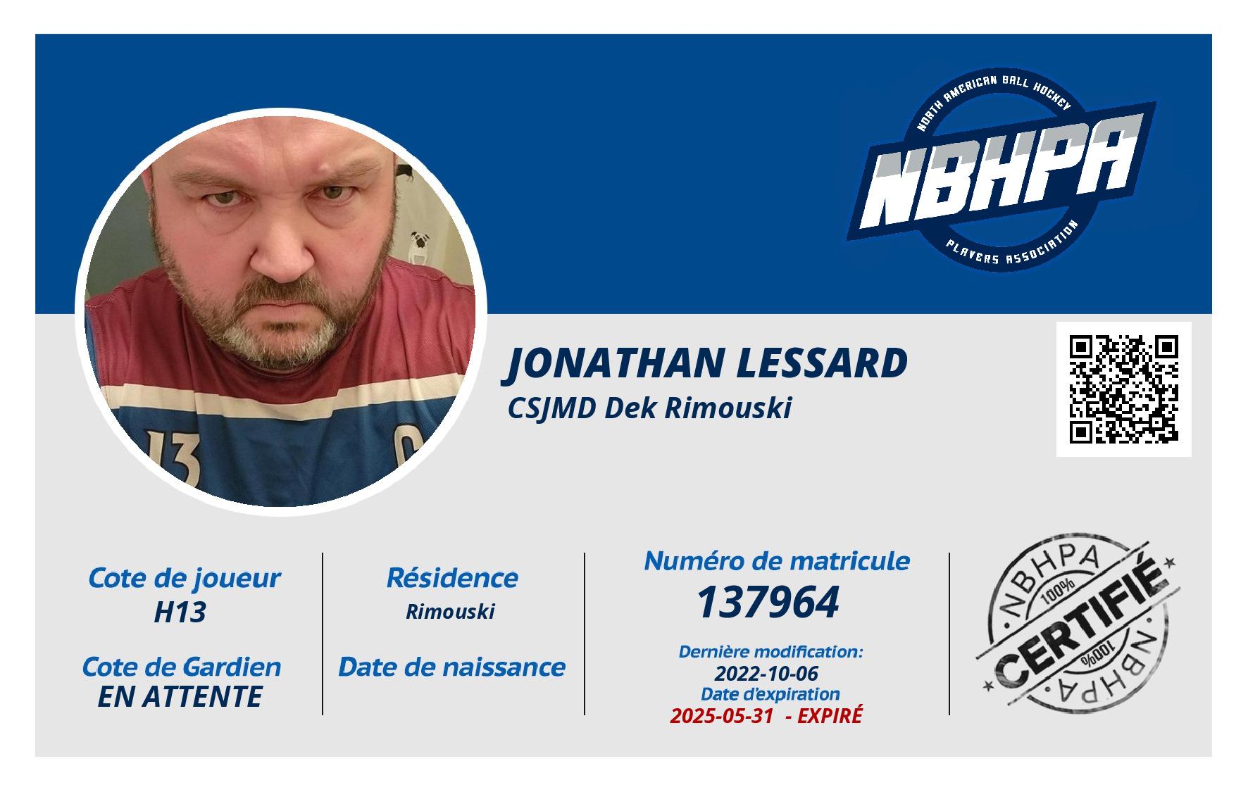 Jonathan Lessard