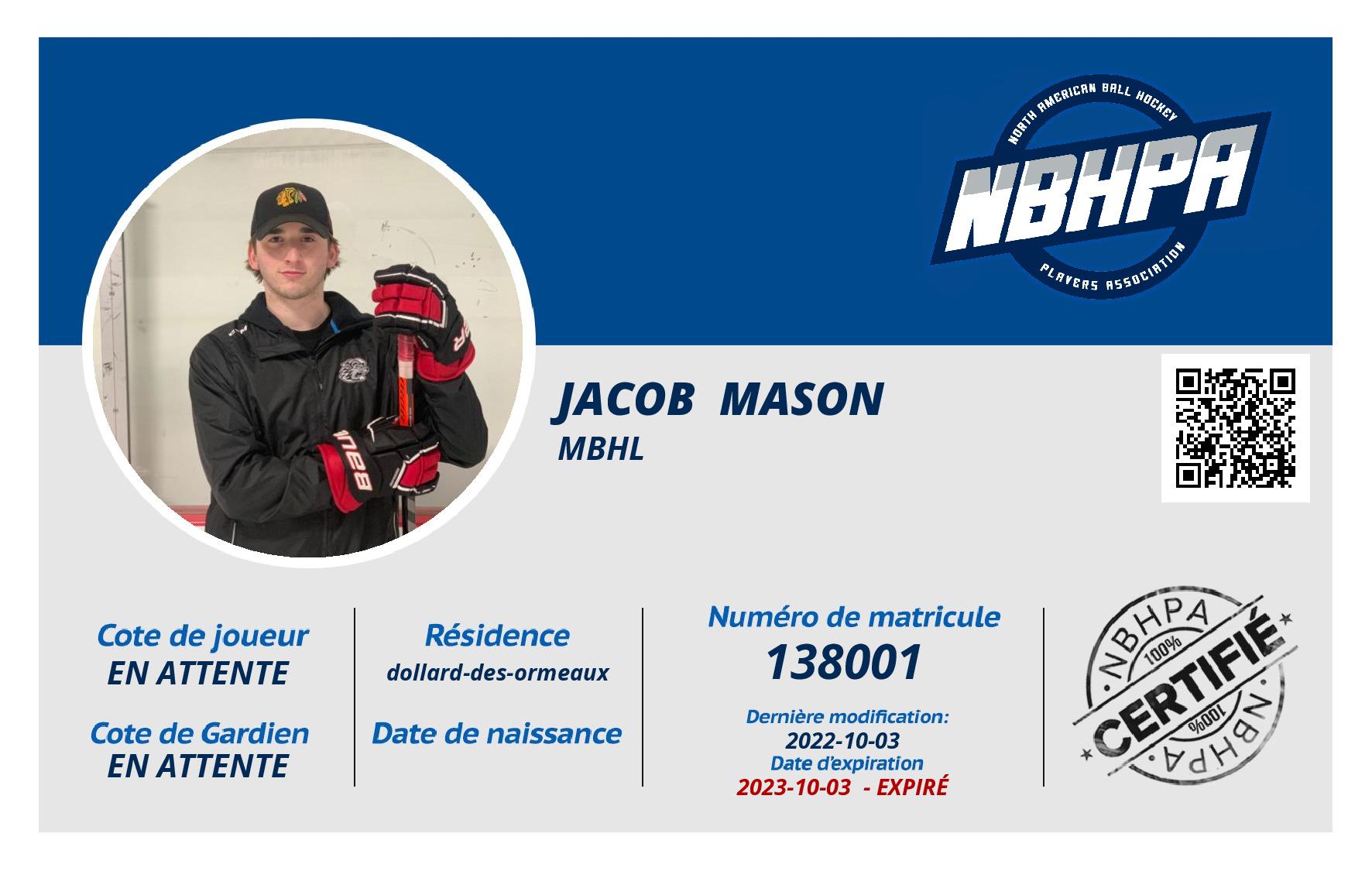 Jacob  Mason