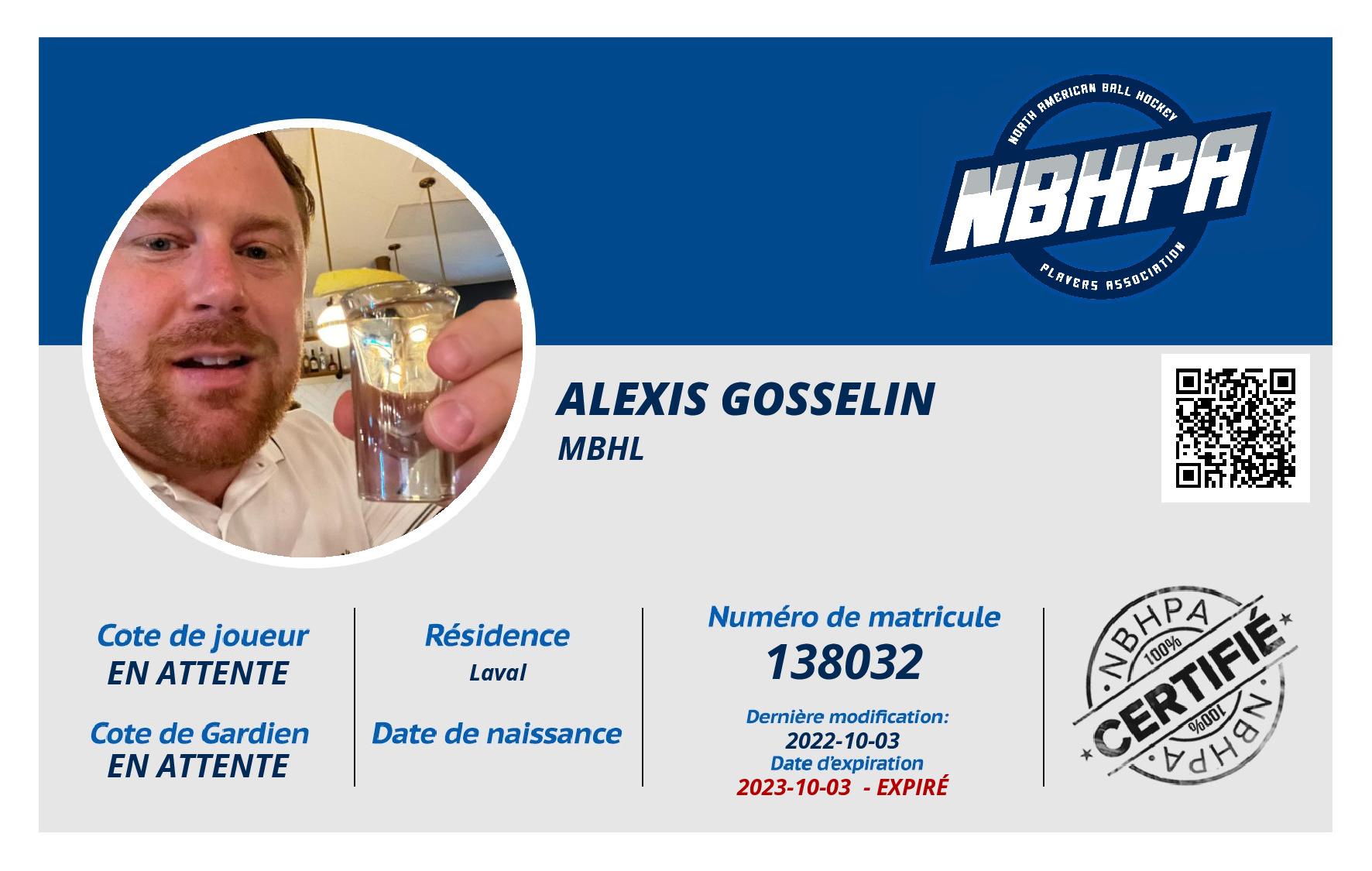 Alexis Gosselin