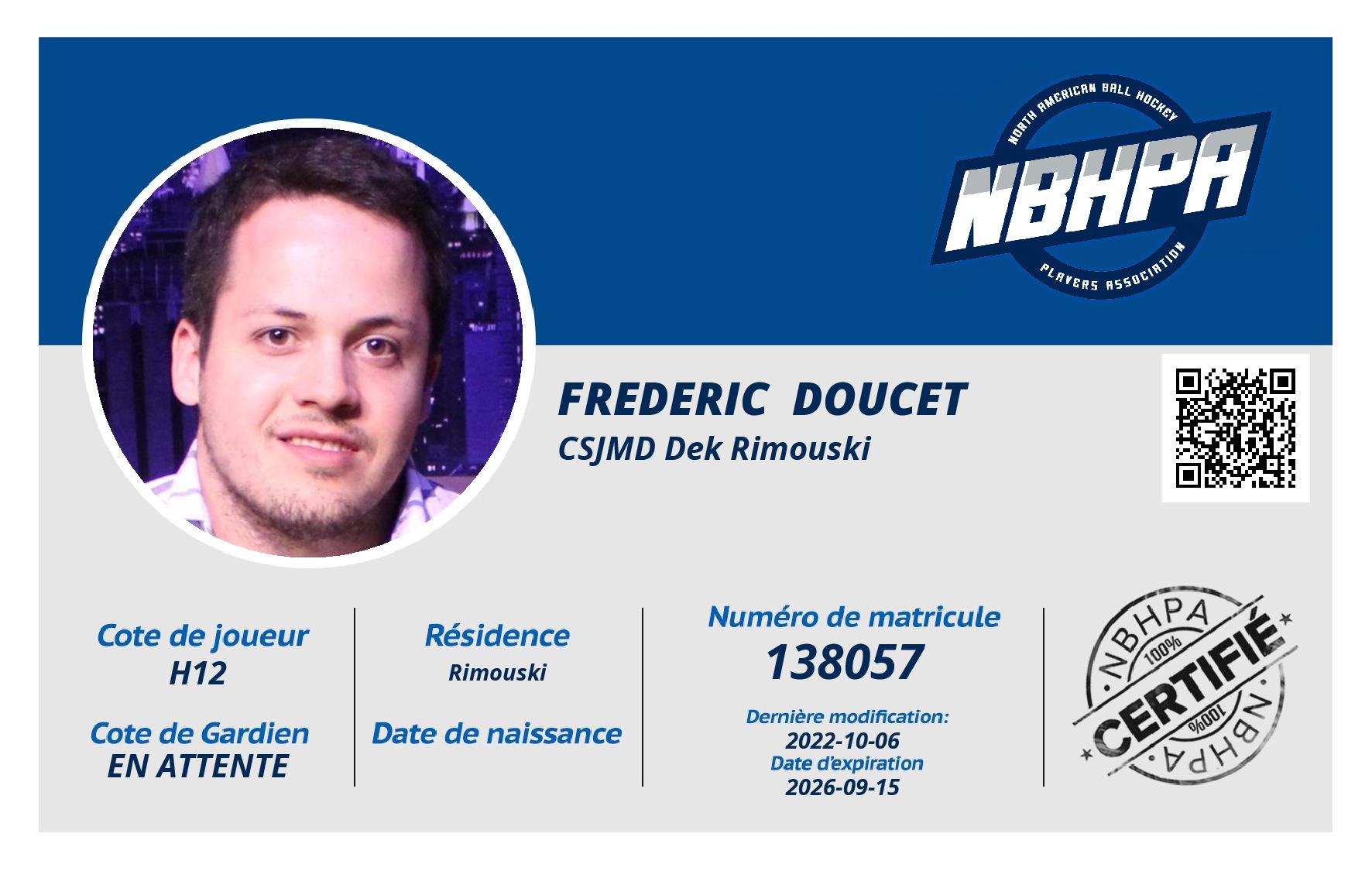 Frederic  Doucet