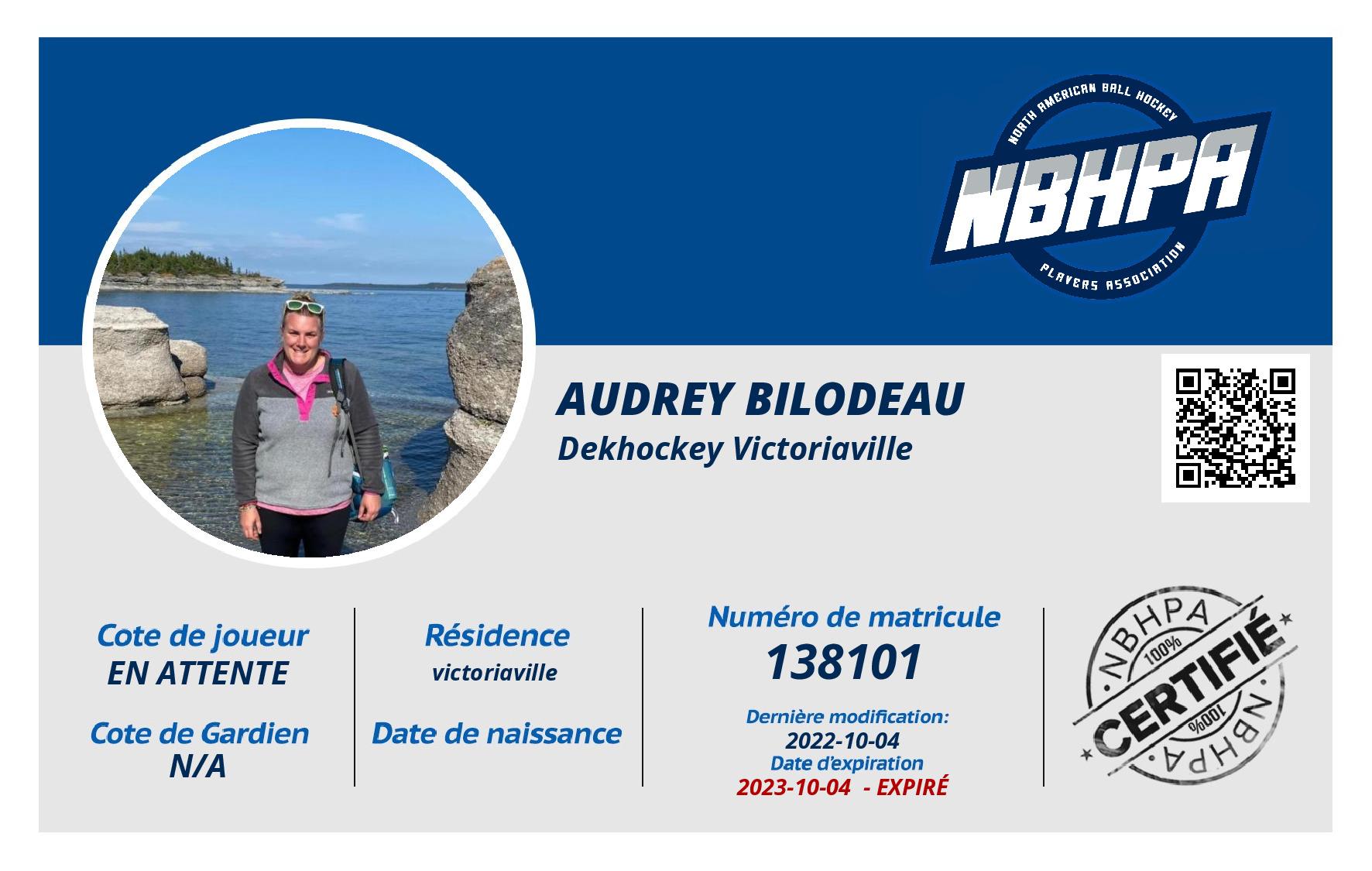 Audrey Bilodeau 