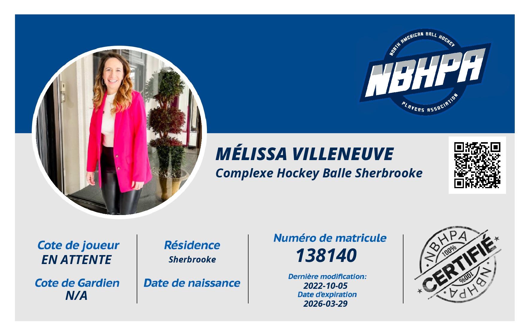 Mélissa Villeneuve