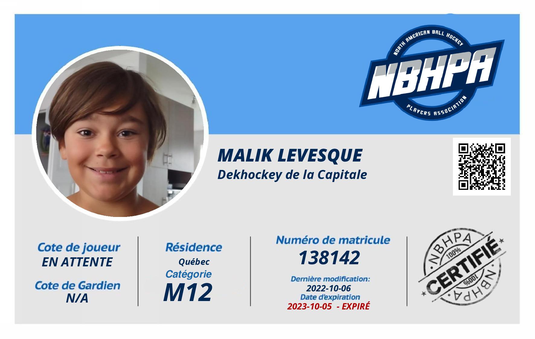 Malik Levesque