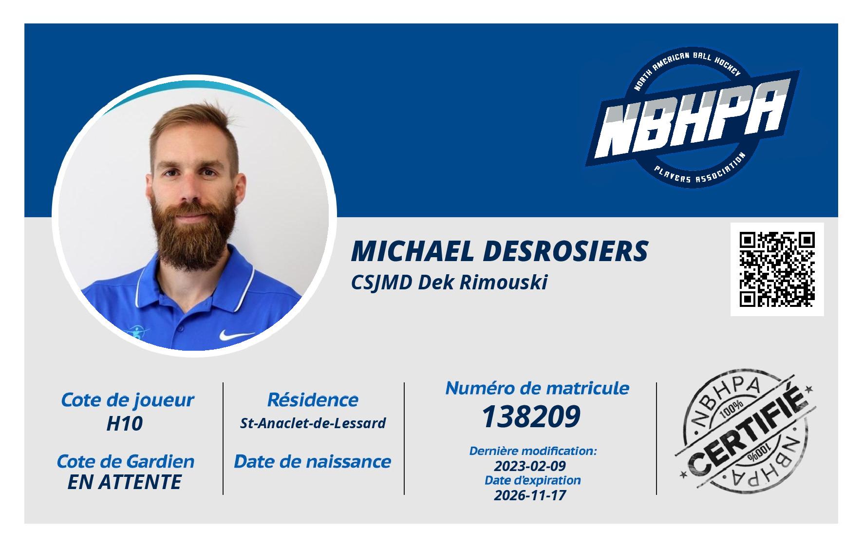 Michael Desrosiers