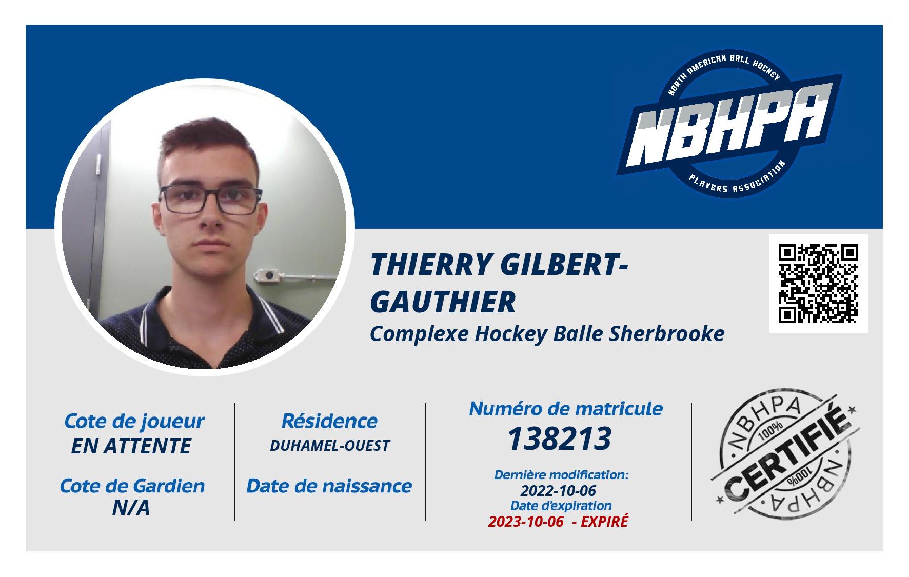 Thierry Gilbert-Gauthier