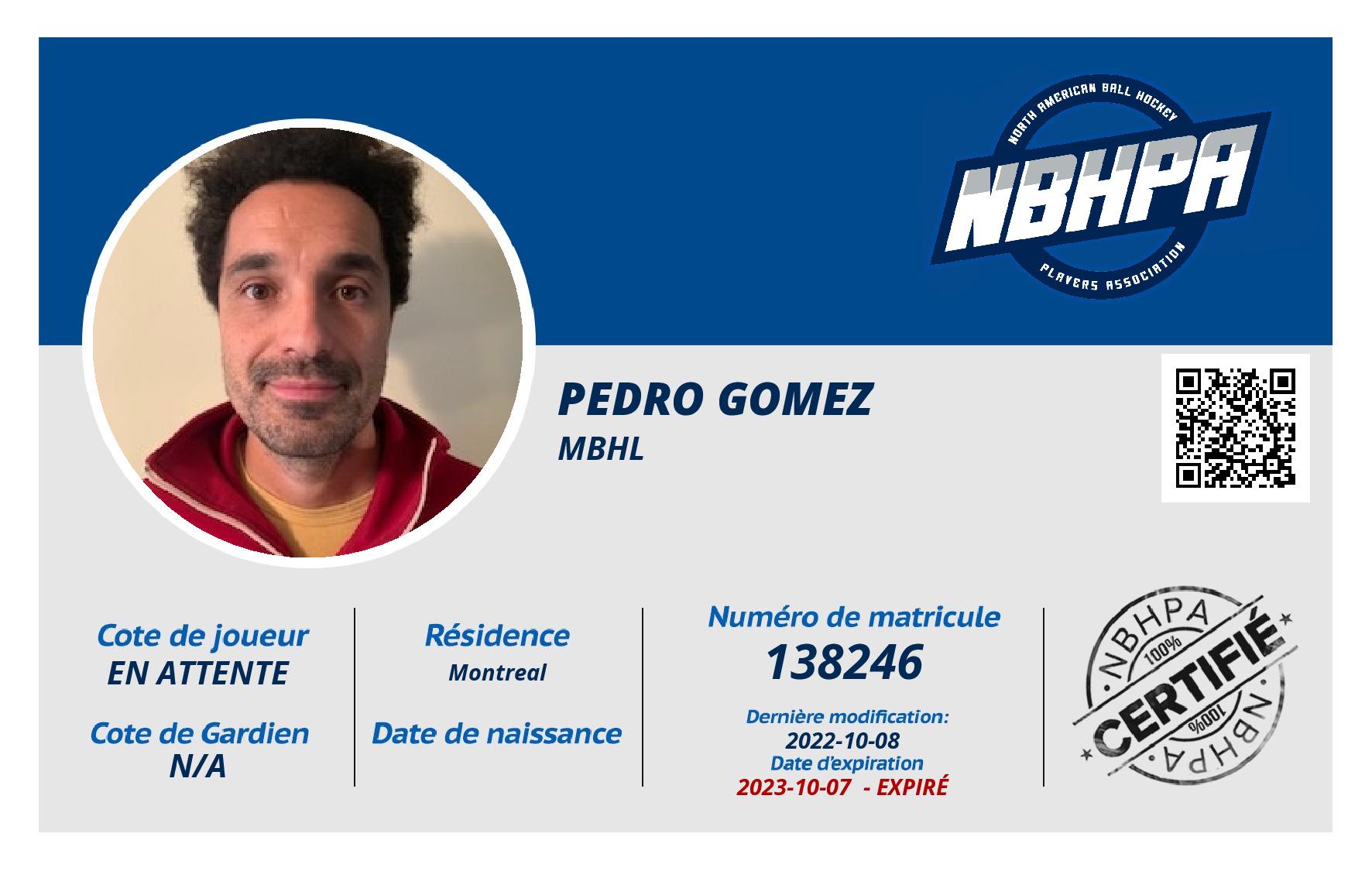 Pedro Gomez