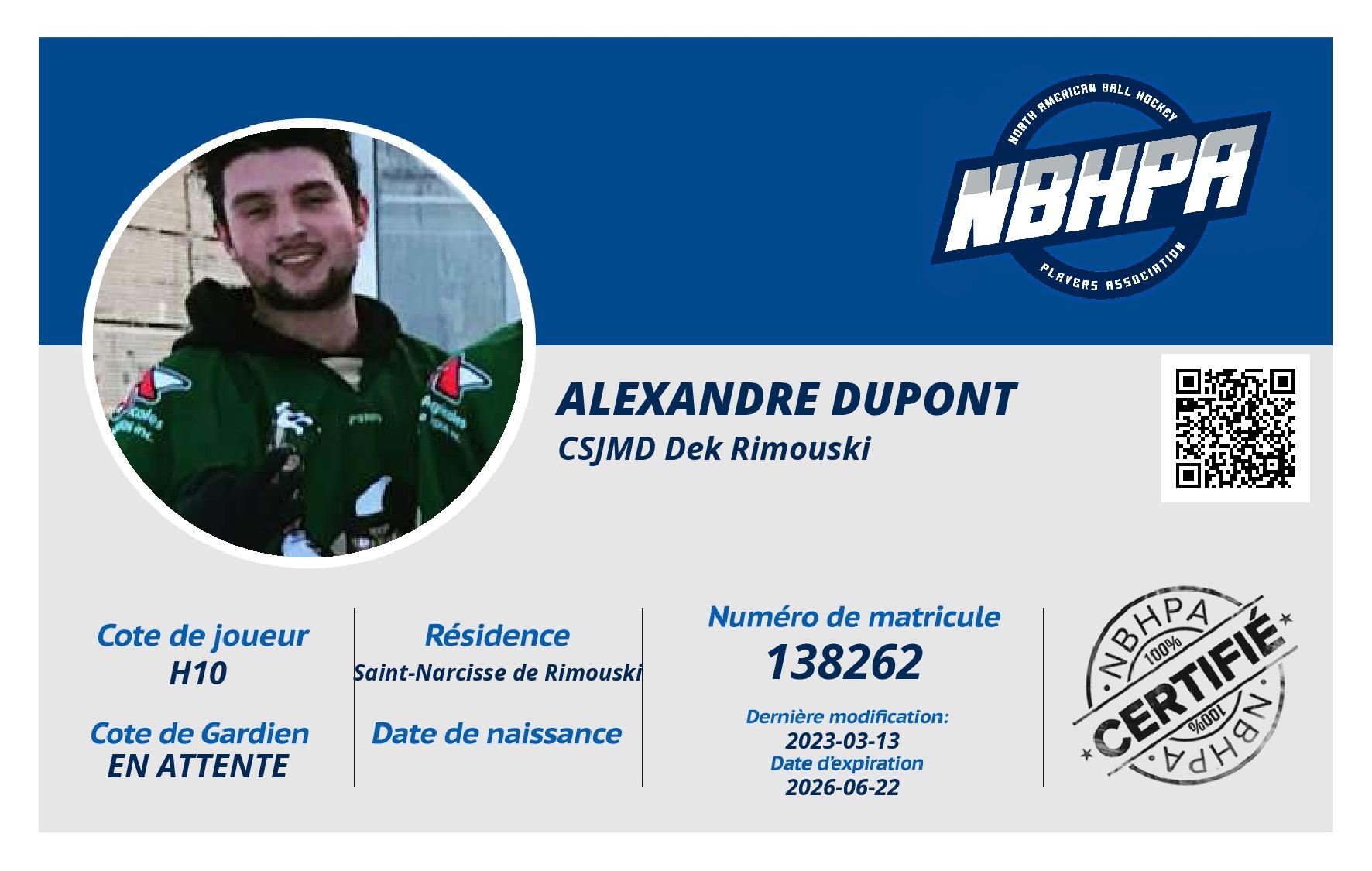 Alexandre Dupont