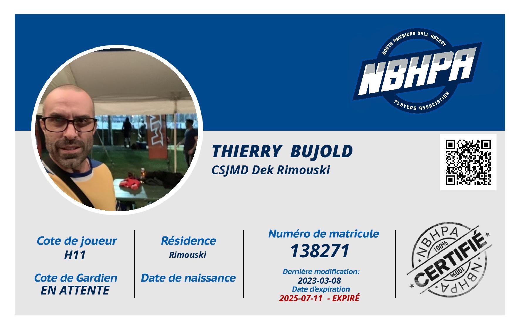 Thierry  Bujold 