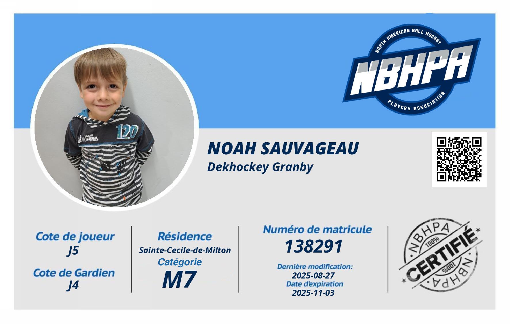 Noah Sauvageau