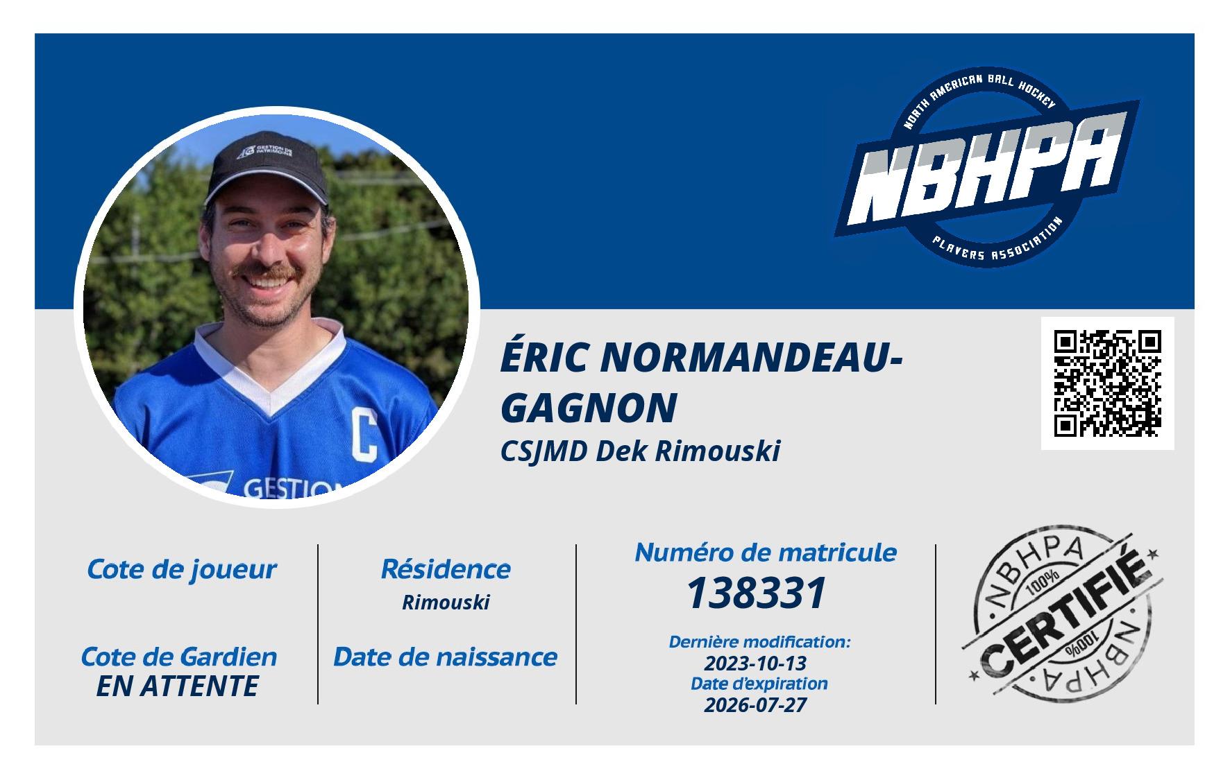 Éric Normandeau-Gagnon