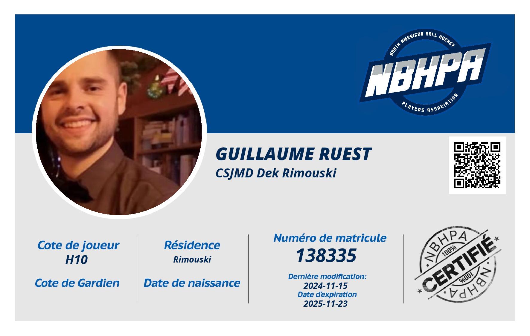 Guillaume Ruest