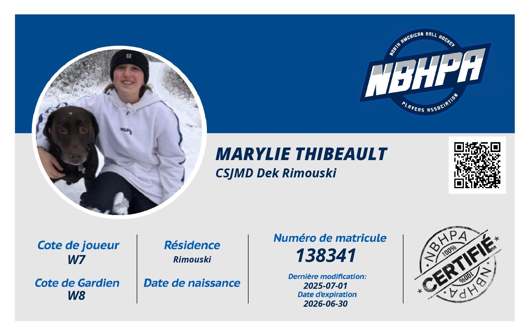 Marylie Thibeault 