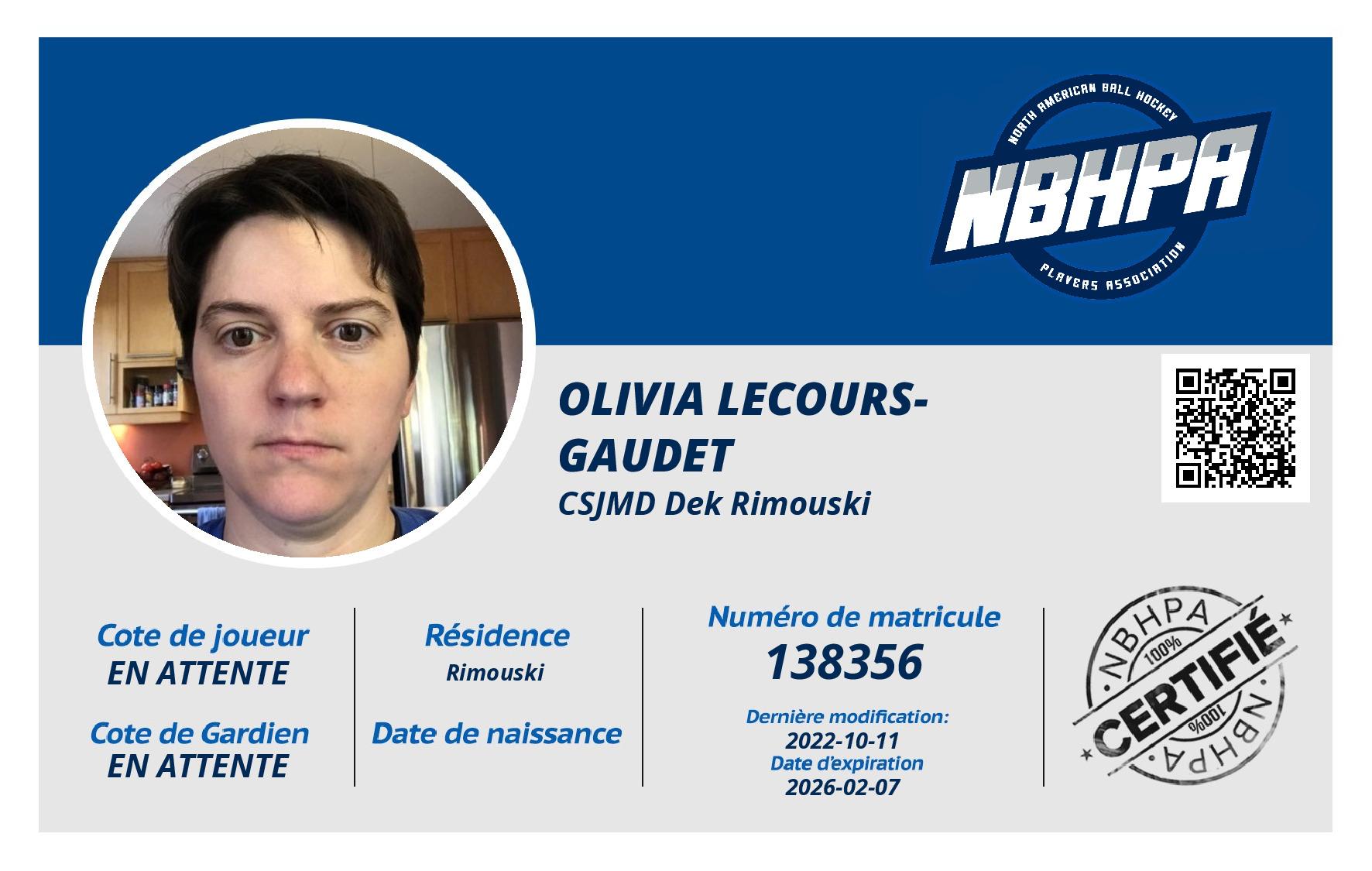 Olivia Lecours-Gaudet