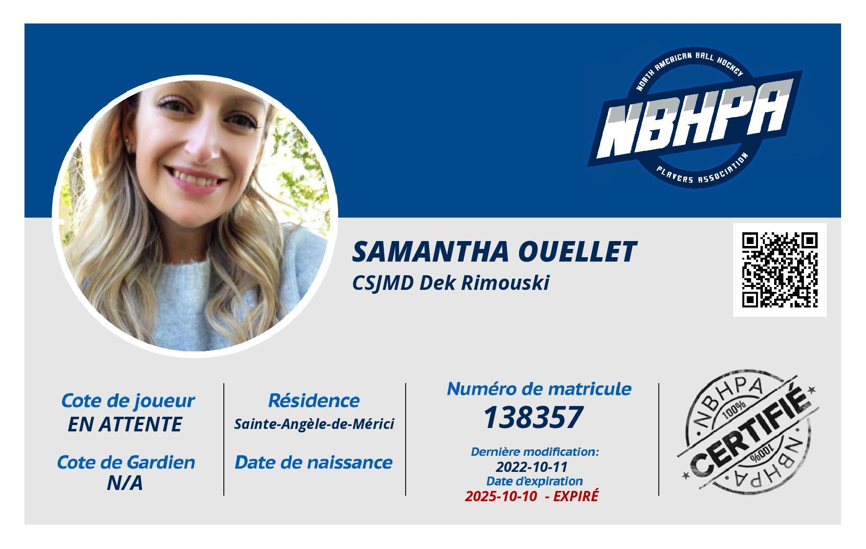 Samantha Ouellet