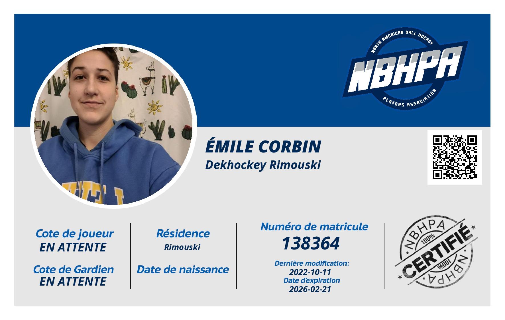 Émile Corbin 