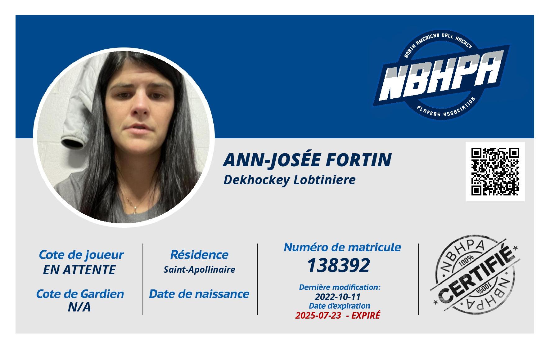Ann-Josée Fortin