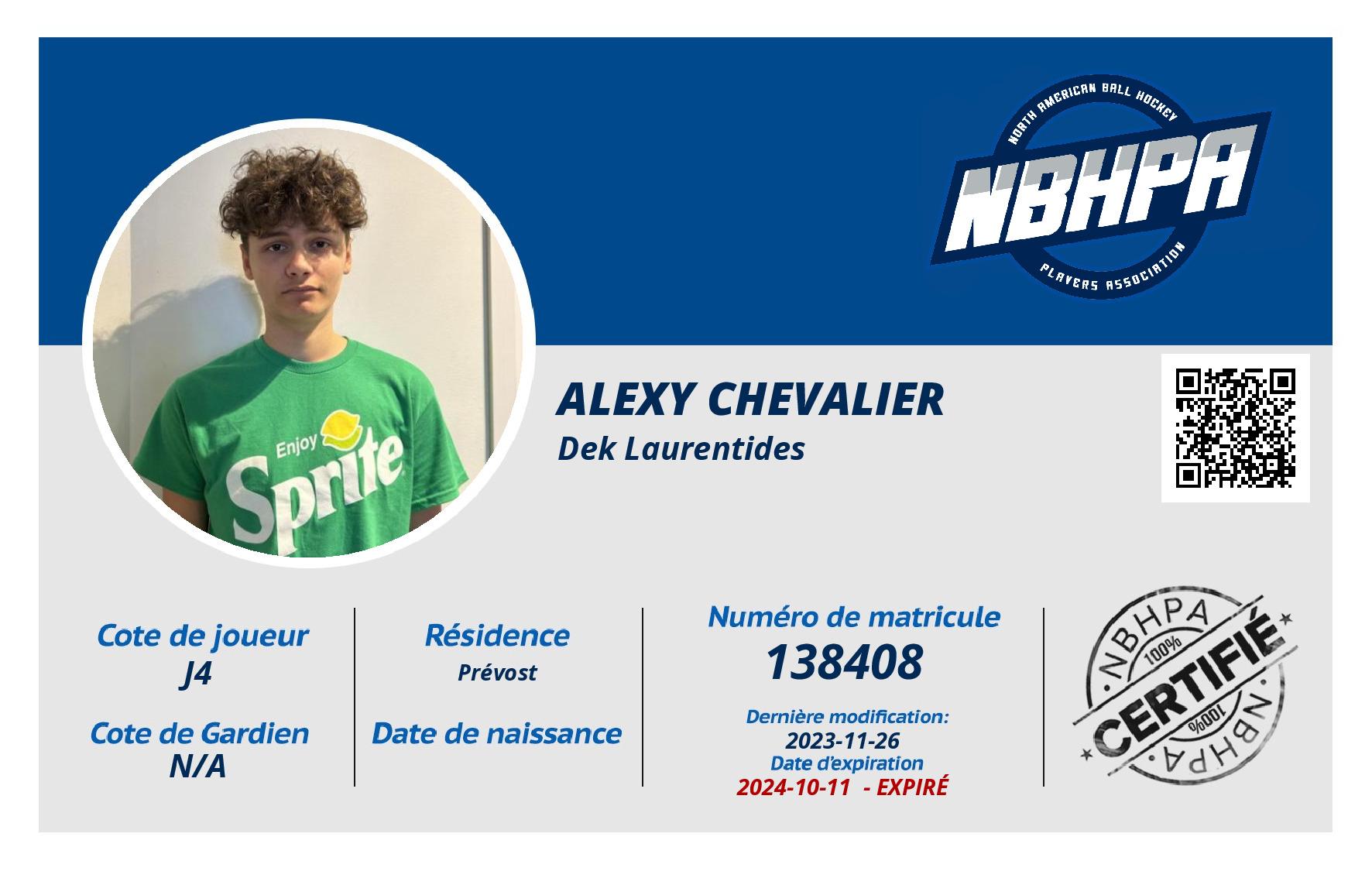 Alexy Chevalier