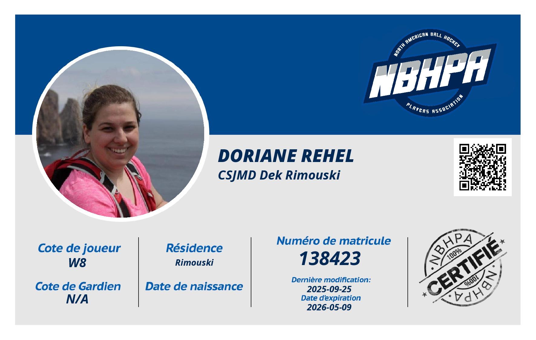 Doriane Rehel