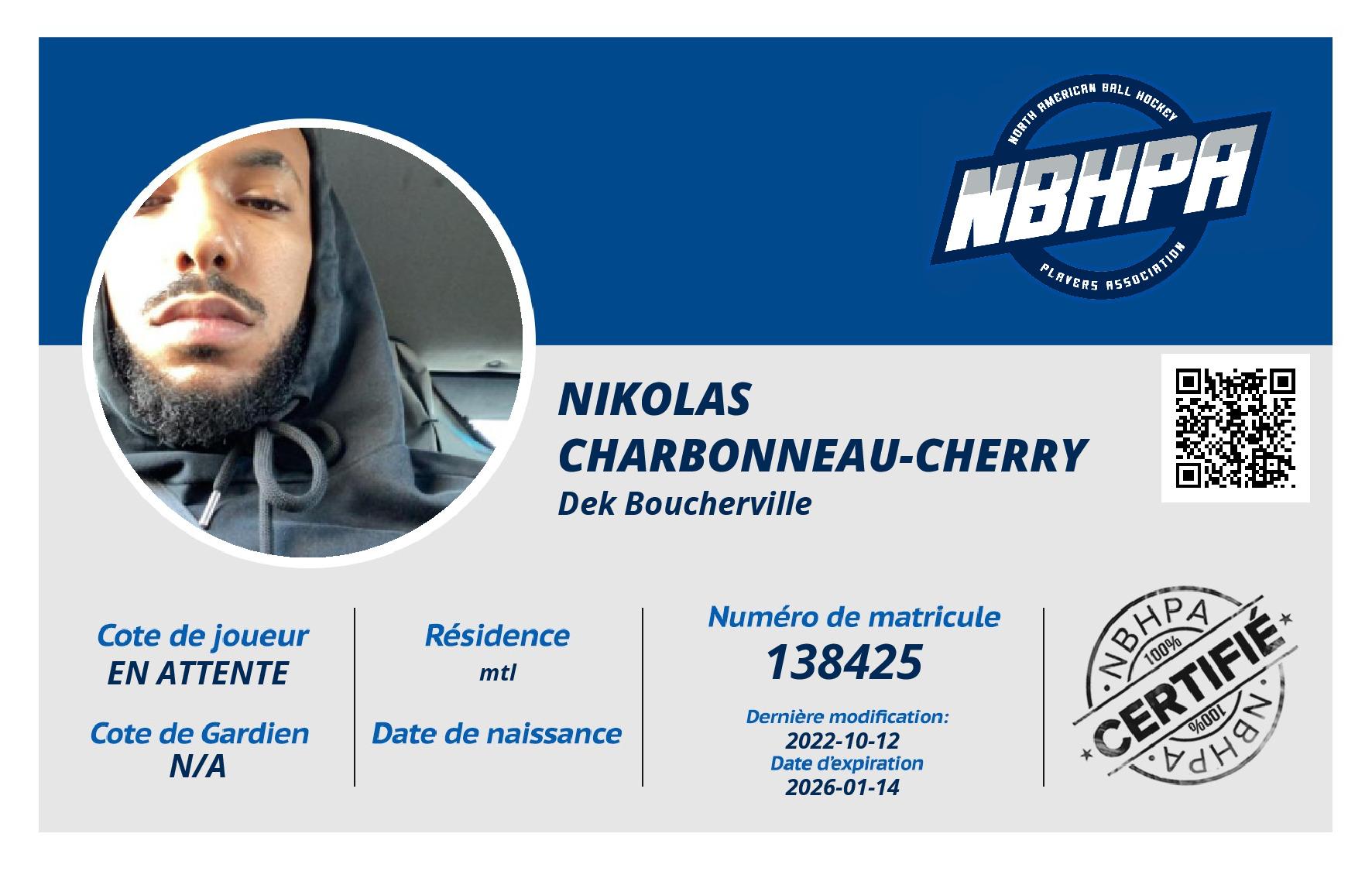Nikolas Charbonneau-Cherry