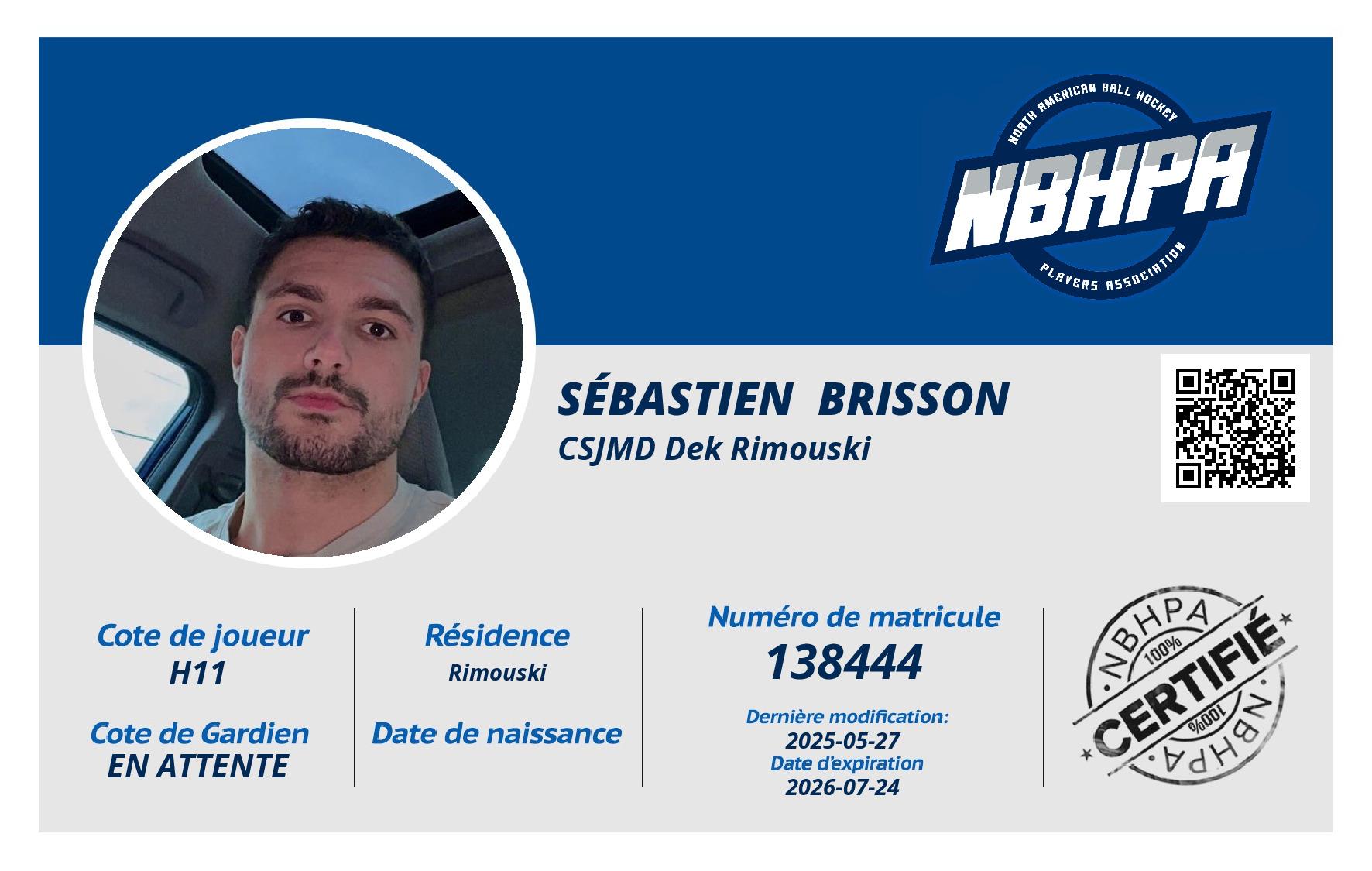 Sébastien  Brisson