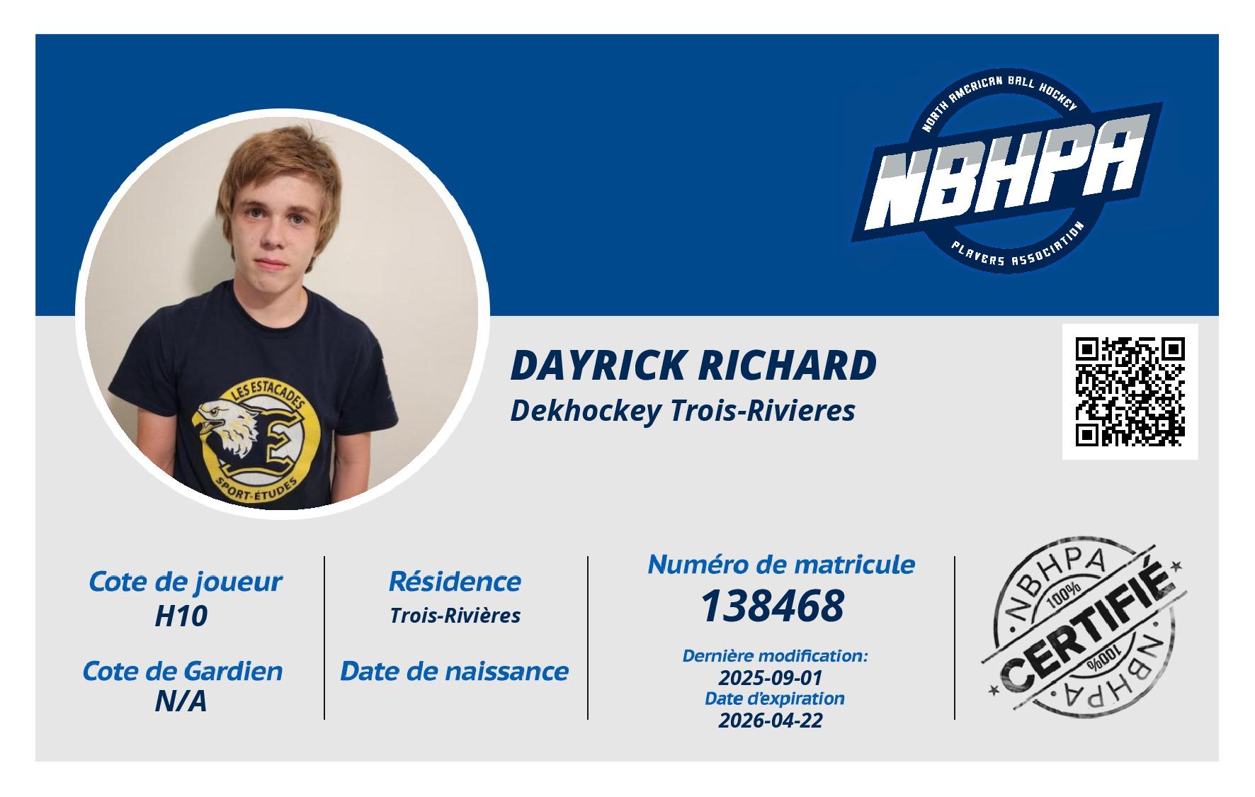 Dayrick Richard