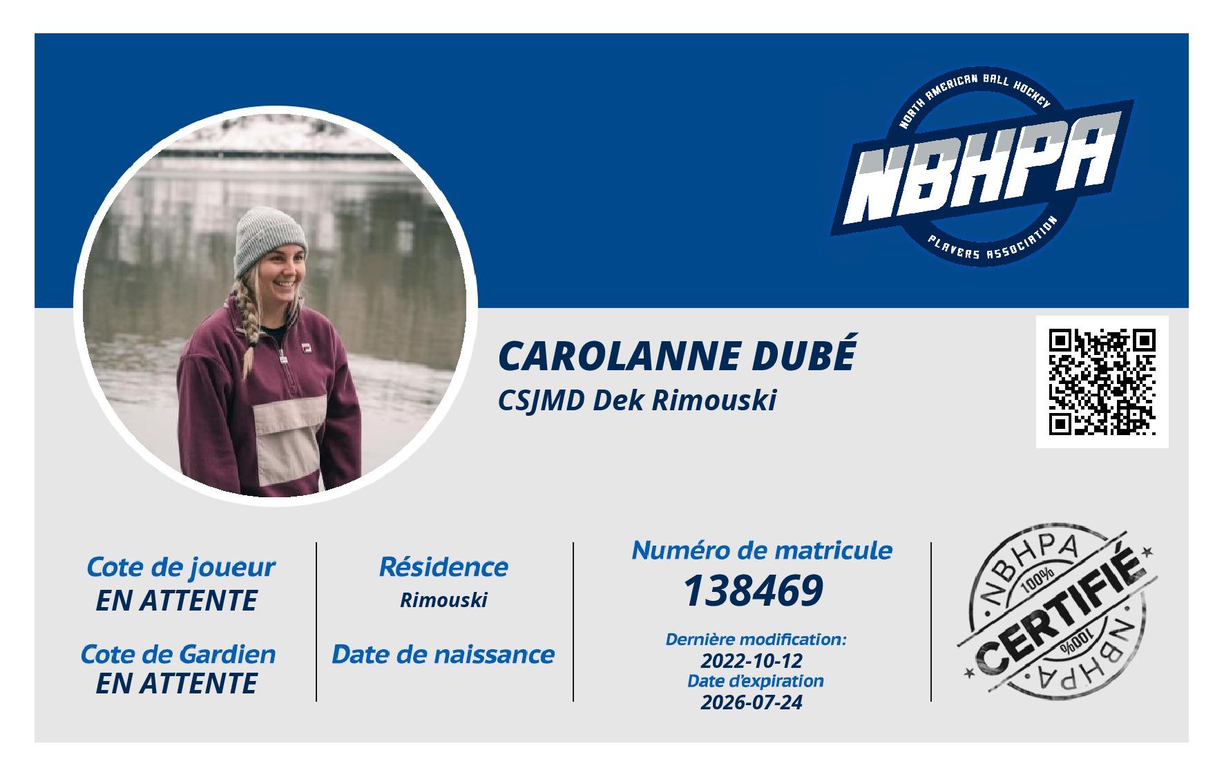 Carolanne Dubé