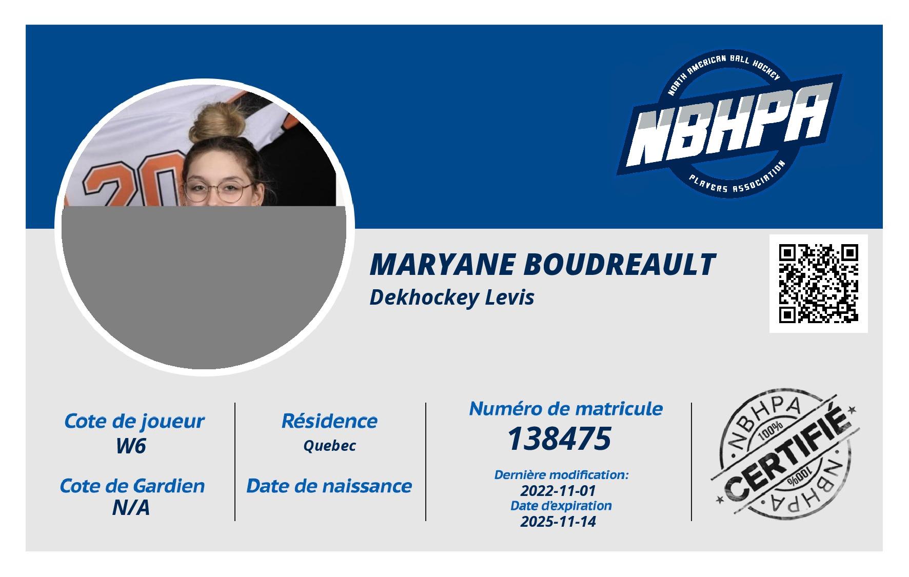 Maryane Boudreault